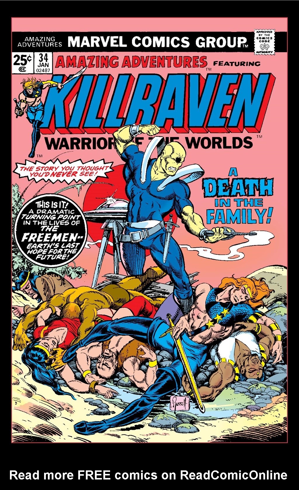 Read online Killraven Epic Collection: Warrior of the Worlds comic -  Issue # TPB (Part 3) - 87