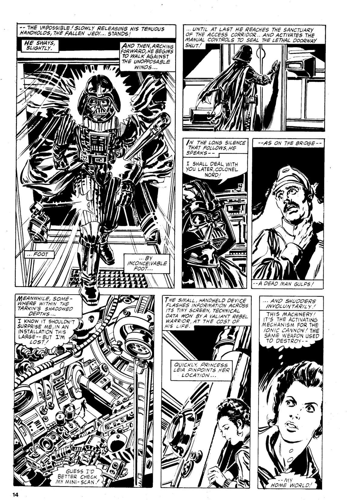 Read online Star Wars Weekly comic -  Issue #148 - 14