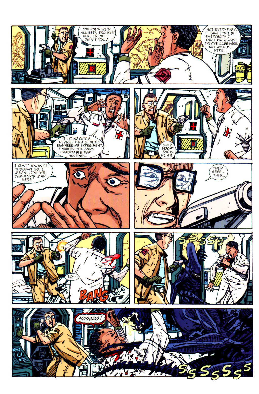 Read online Aliens: Survival comic -  Issue #3 - 19