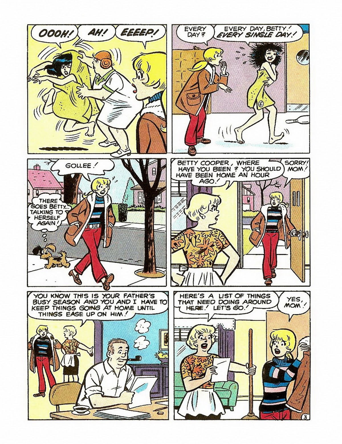 Read online Archie's Double Digest Magazine comic -  Issue #64 - 166