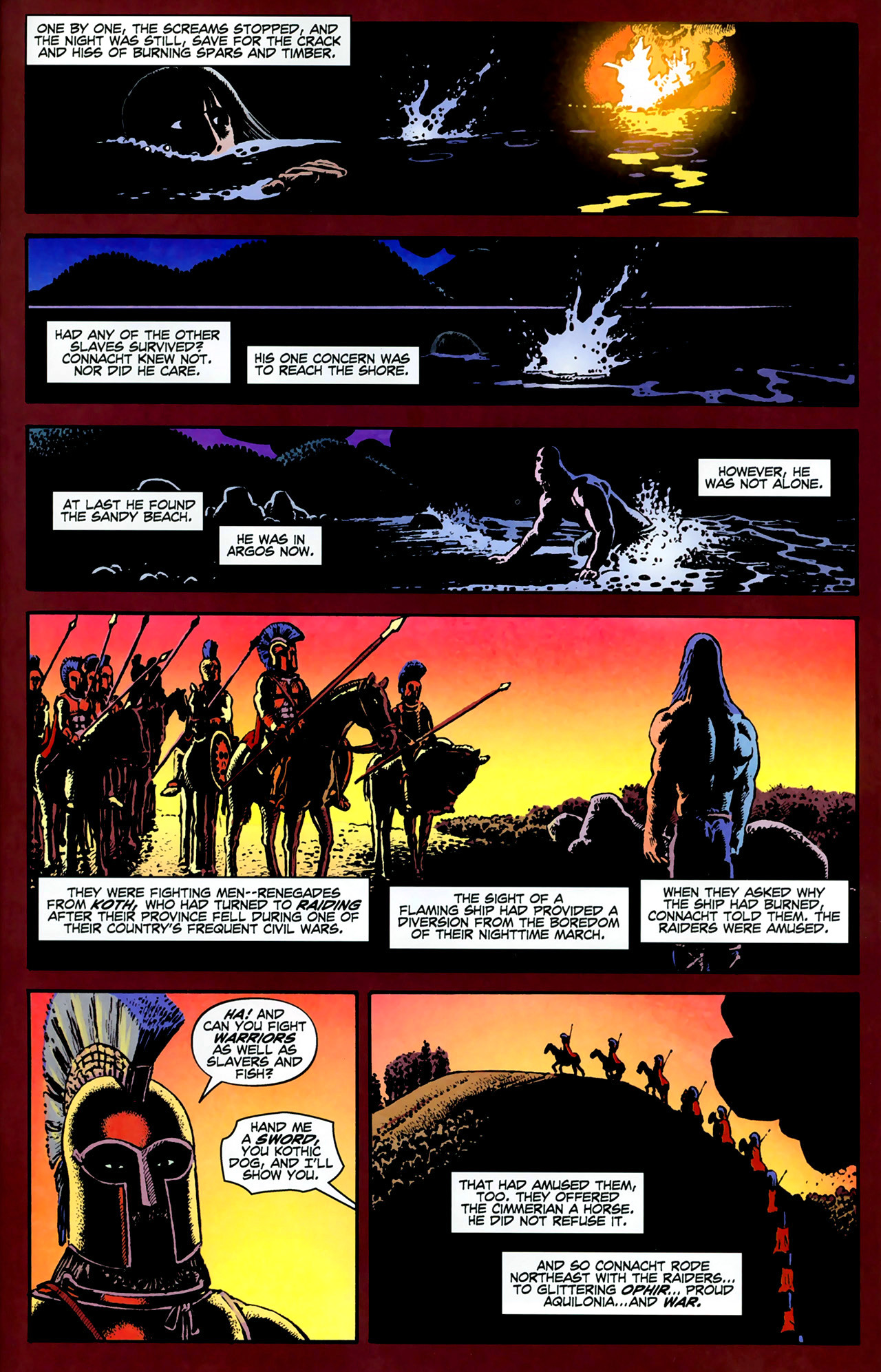 Read online Conan The Cimmerian comic -  Issue #5 - 21