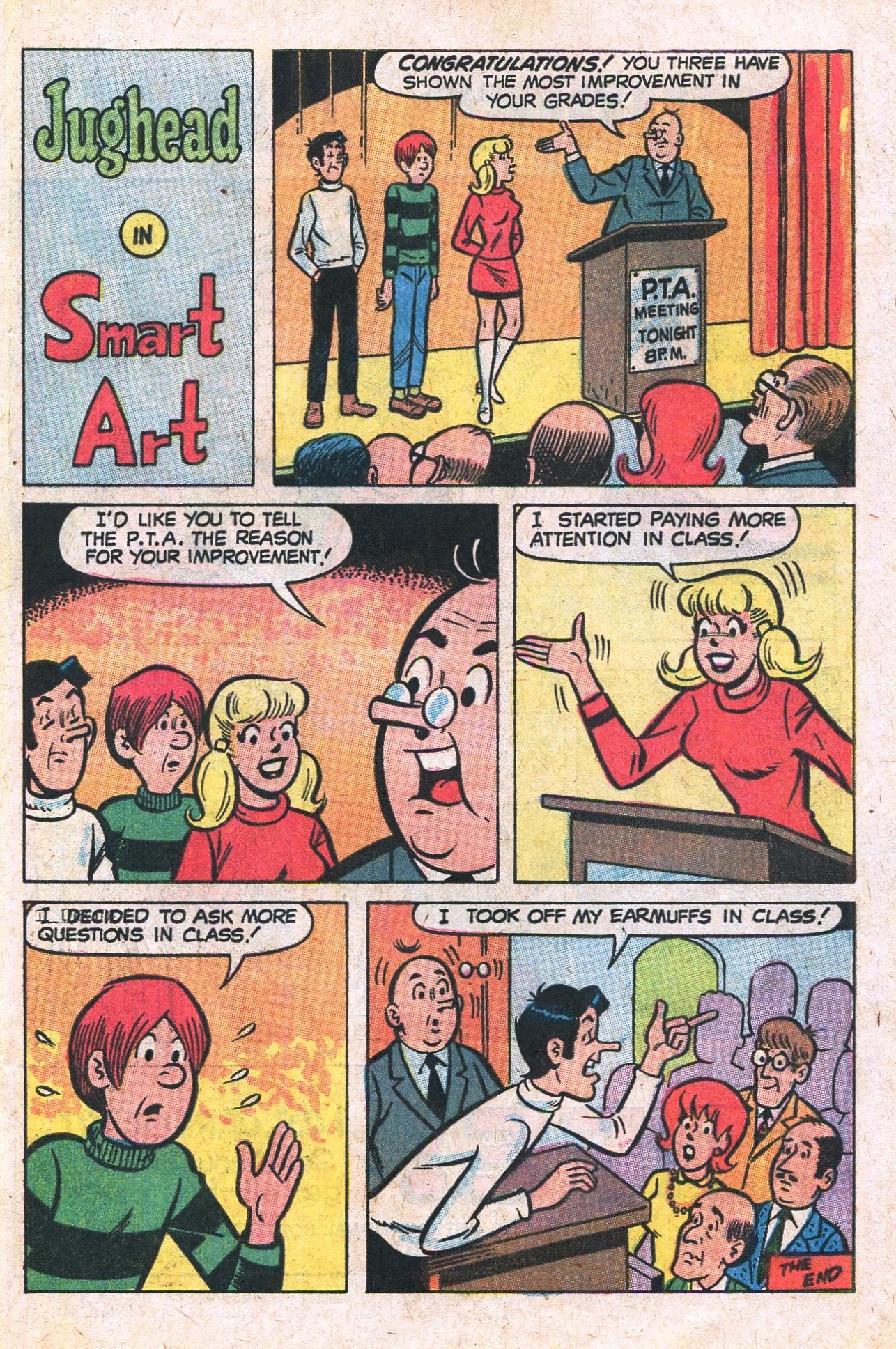 Read online Jughead's Jokes comic -  Issue #12 - 65