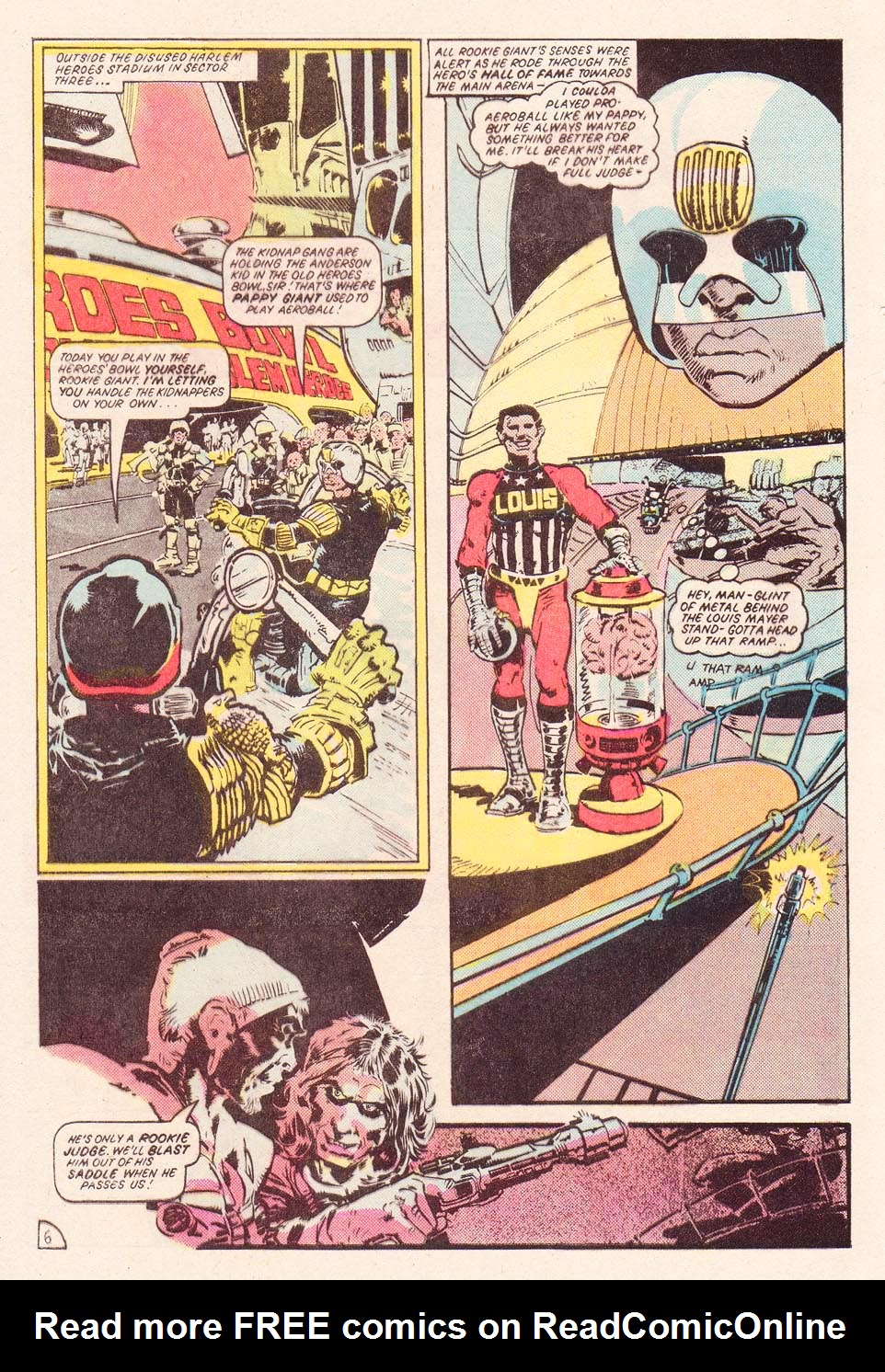 Read online Judge Dredd: The Early Cases comic -  Issue #4 - 8