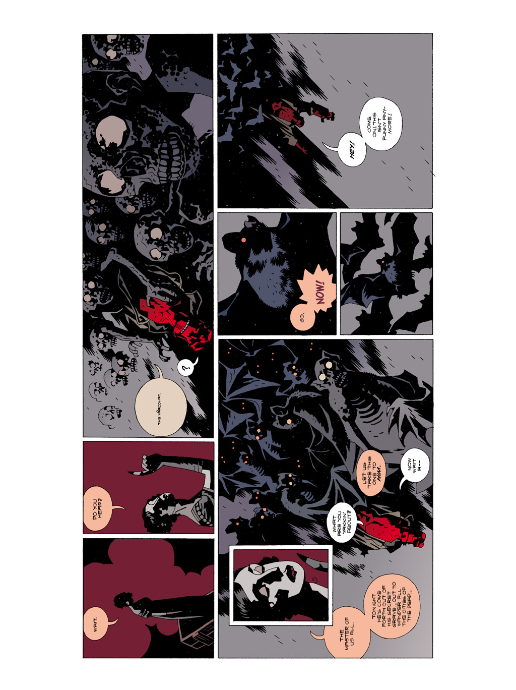 Read online The Art of Hellboy comic -  Issue # TPB - 109