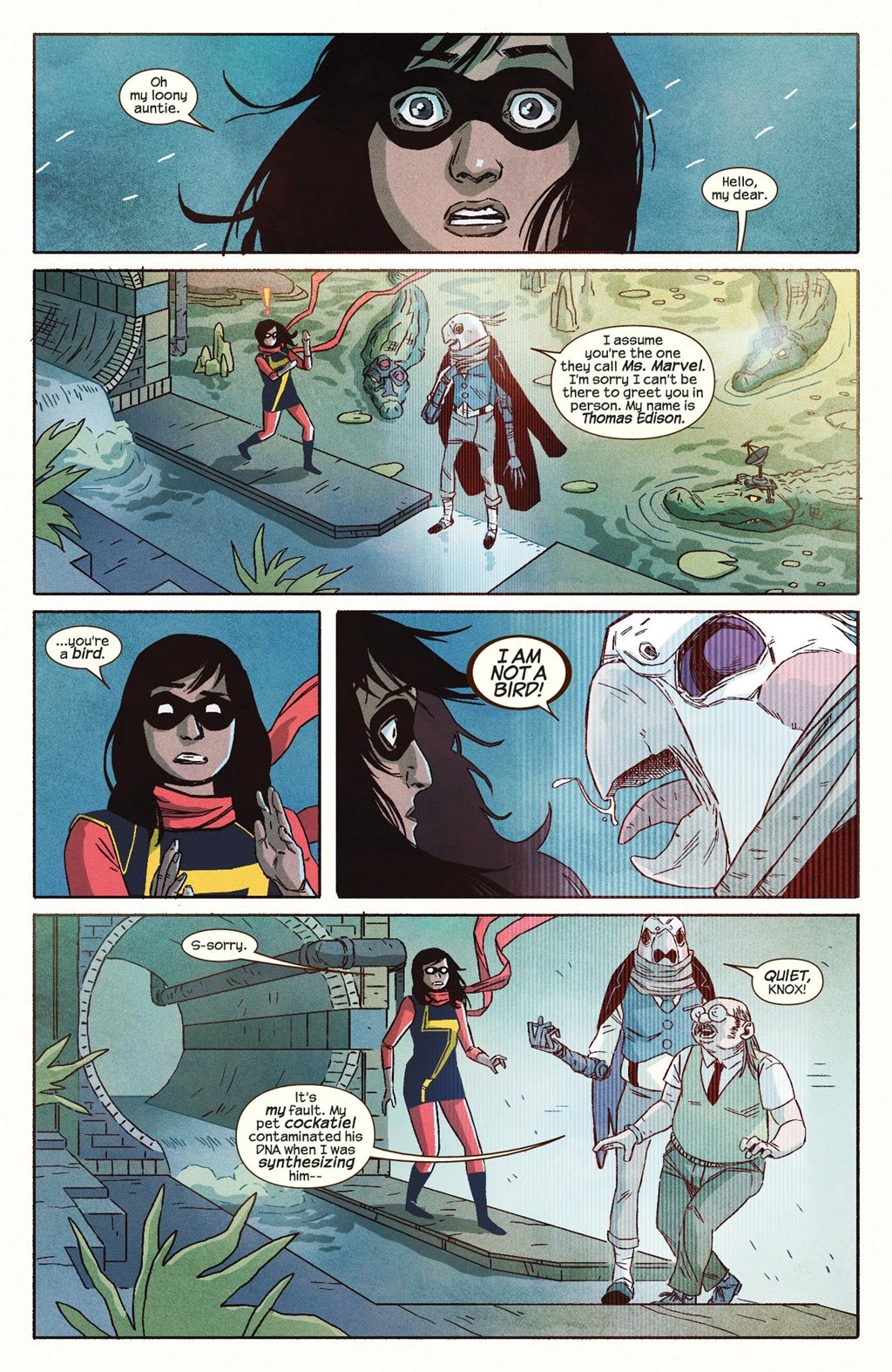 Read online Ms. Marvel Meets The Marvel Universe comic -  Issue # TPB (Part 1) - 13