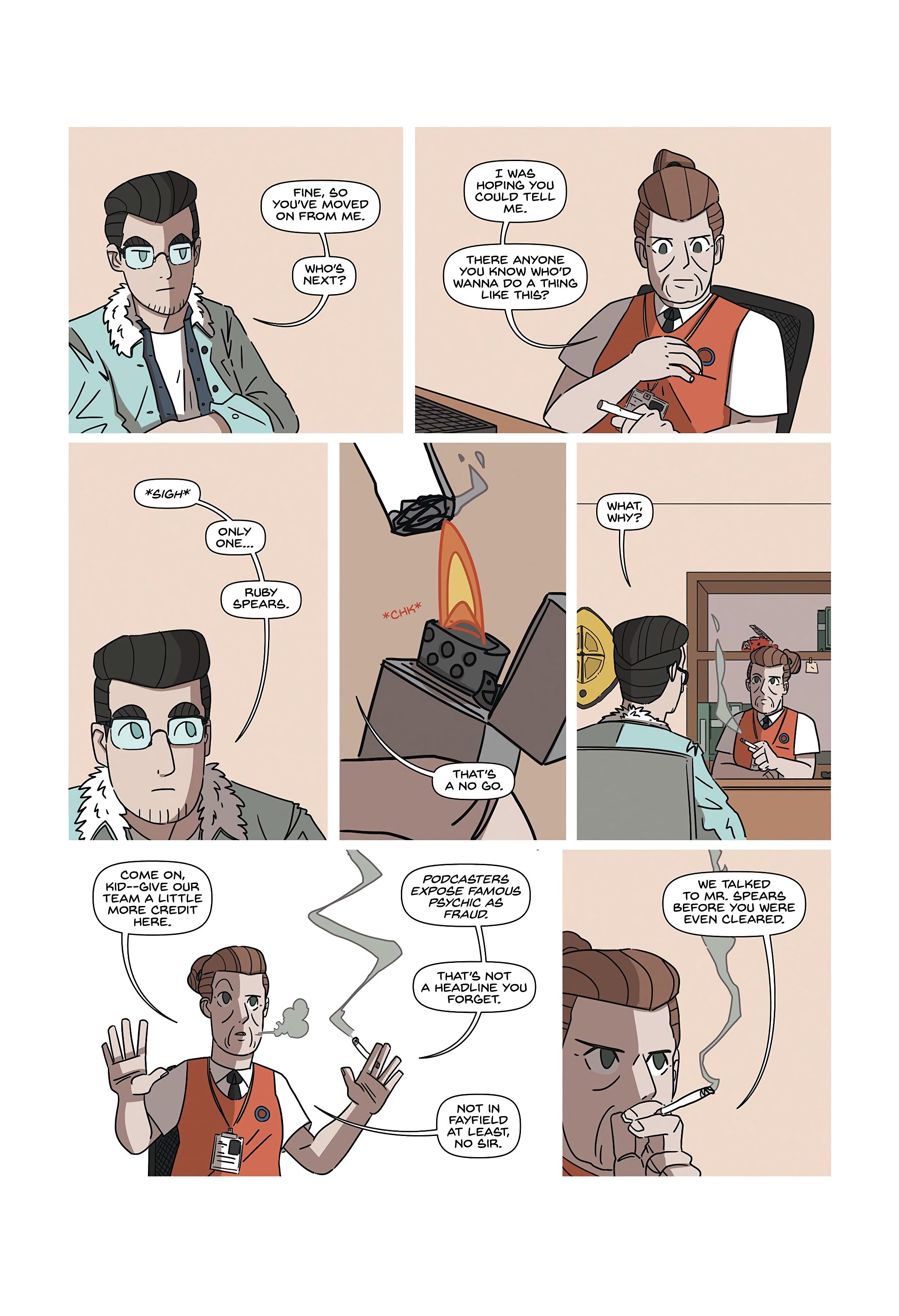 Read online Evil Cast comic -  Issue # TPB (Part 1) - 34