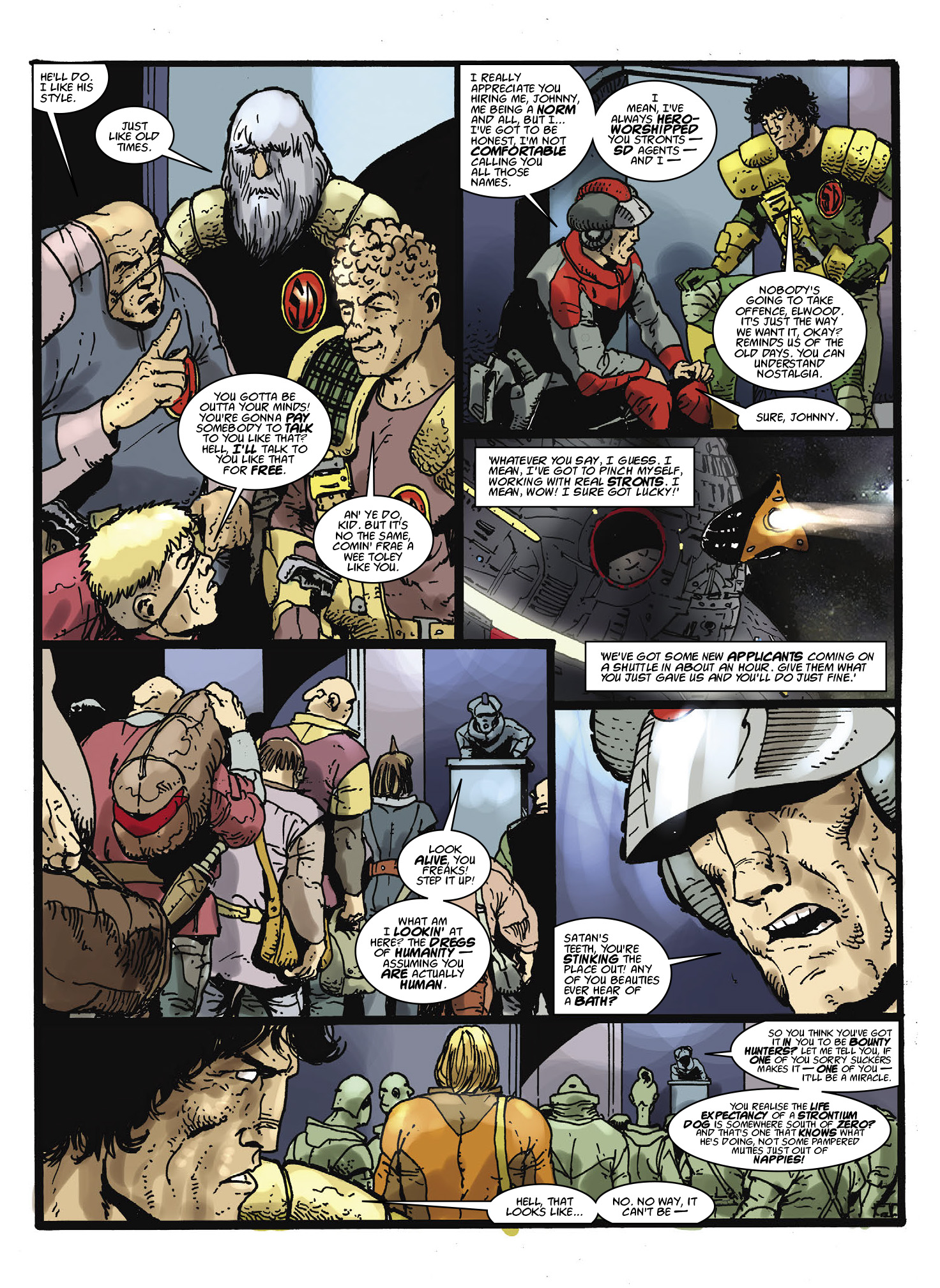 Read online Strontium Dog: The Son comic -  Issue # TPB - 6