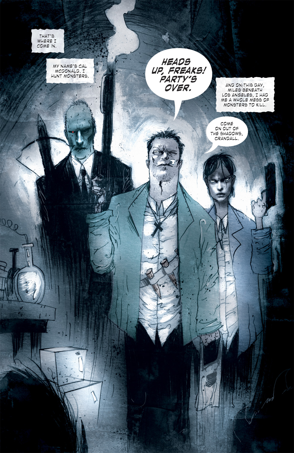 Read online Criminal Macabre: A Cal McDonald Mystery comic -  Issue #5 - 14