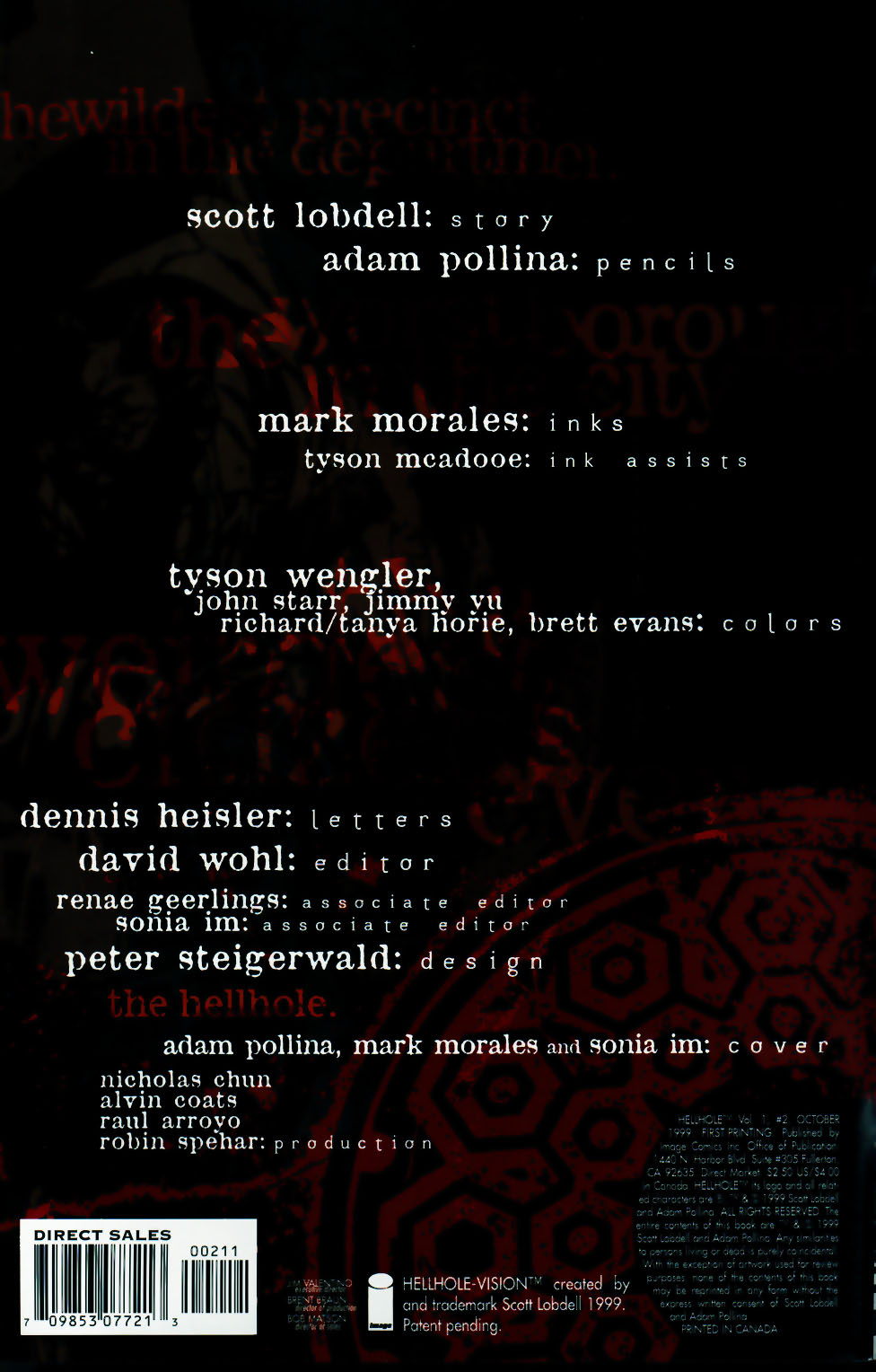 Read online Hellhole comic -  Issue #2 - 2