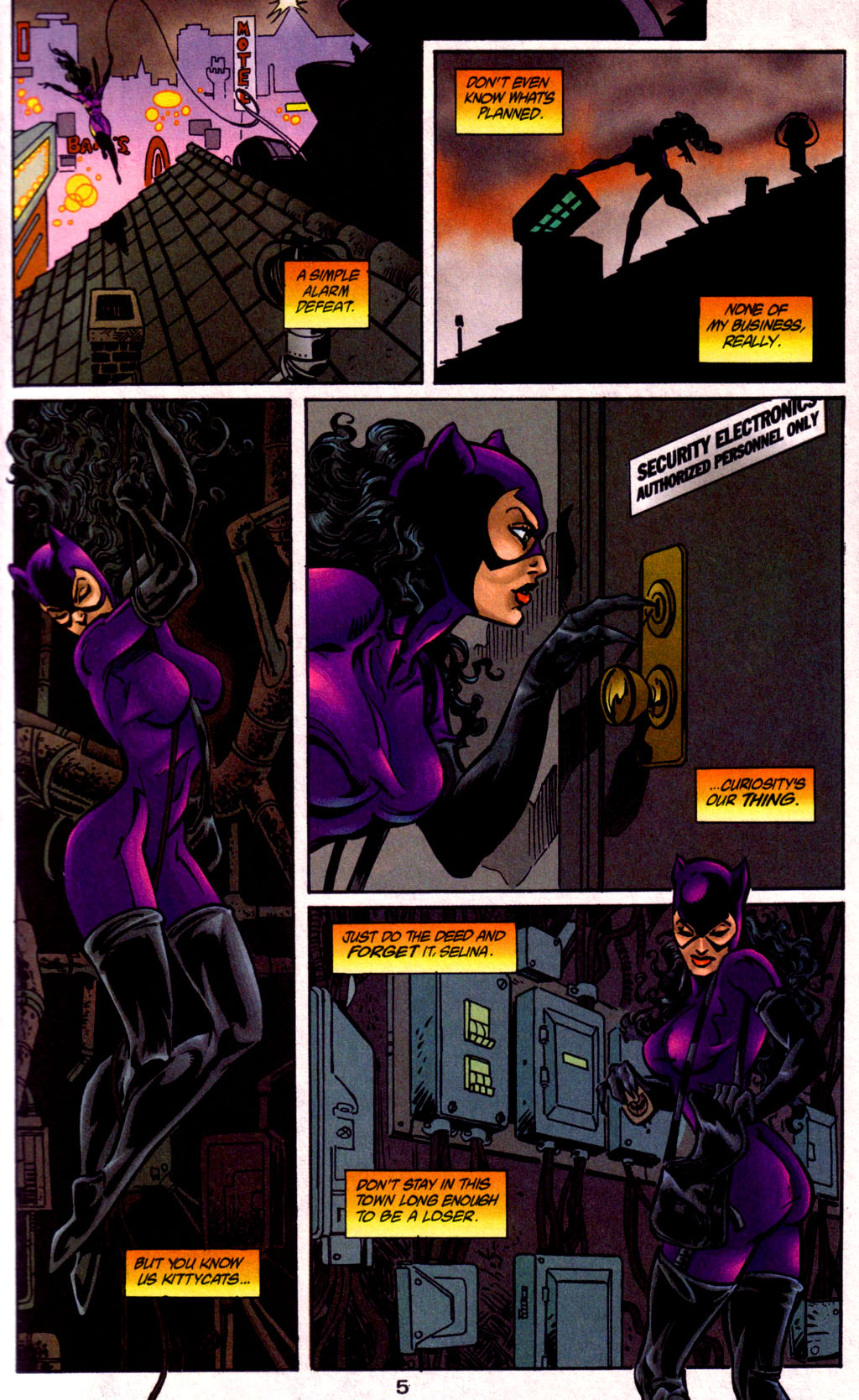 Read online Catwoman/Wildcat comic -  Issue #1 - 5