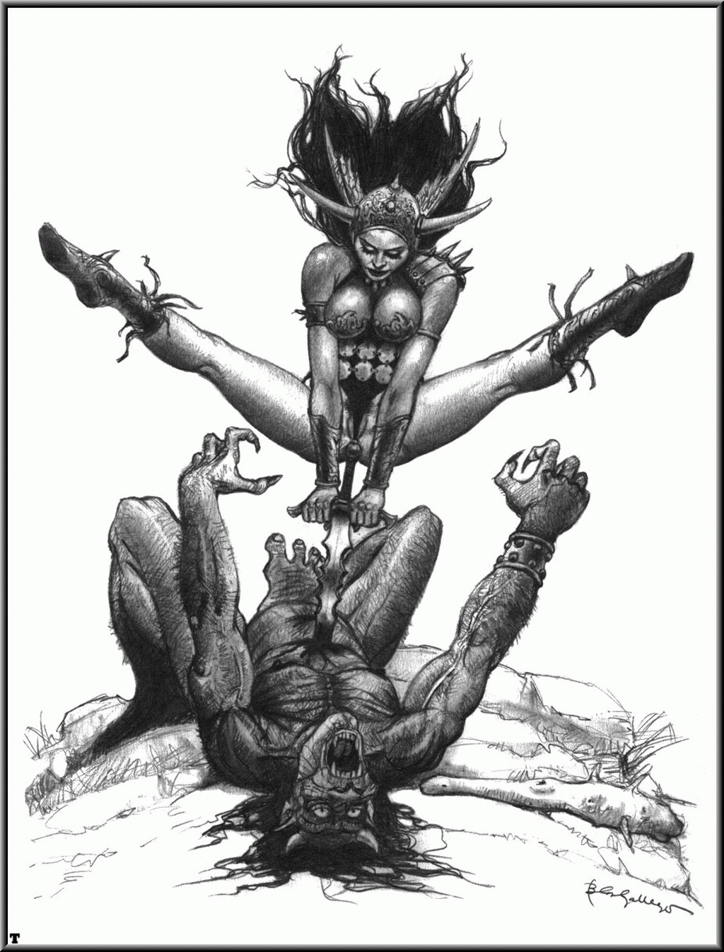 Read online Warrior Queens comic -  Issue #1 - 4