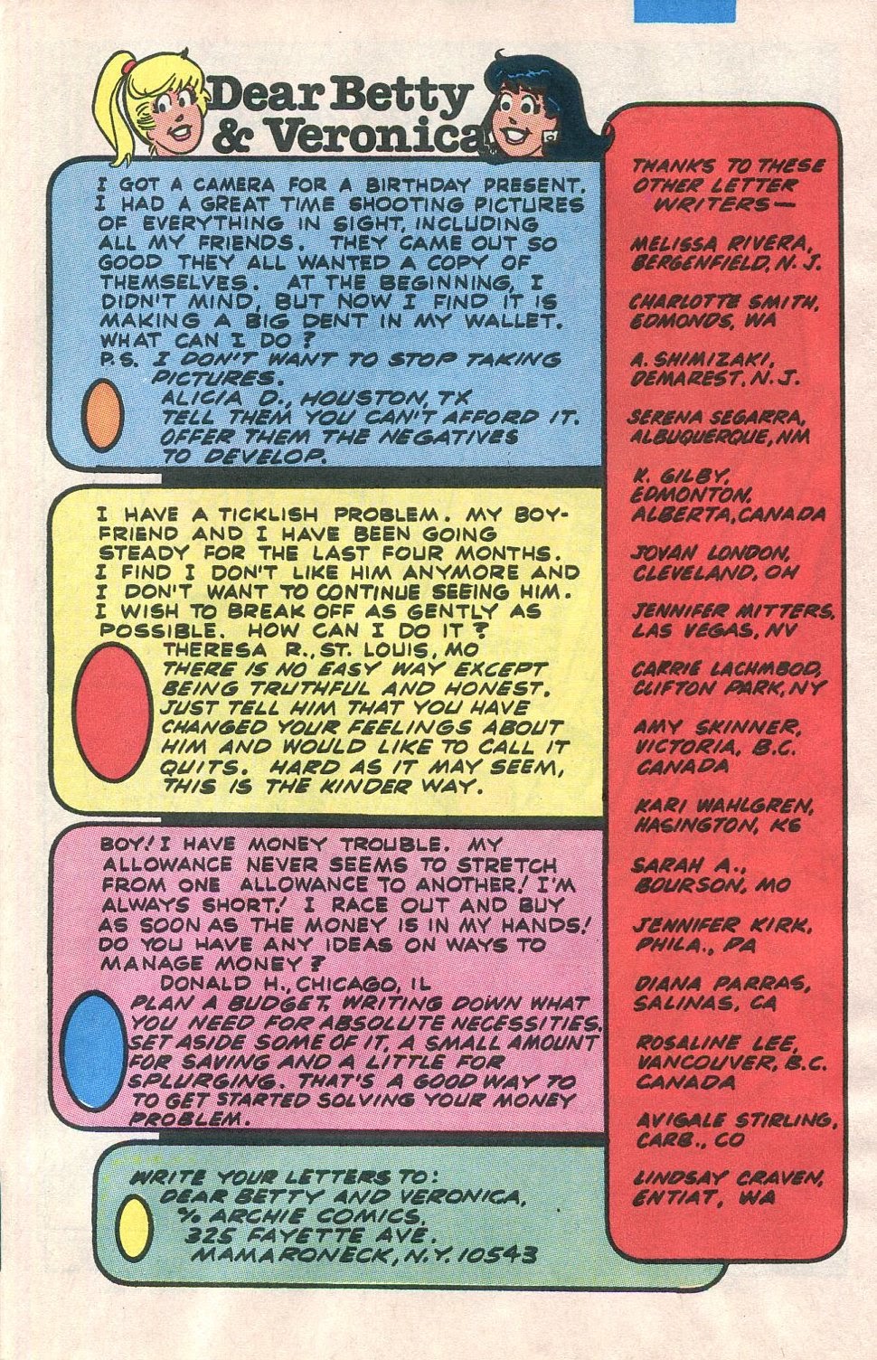 Read online Betty and Veronica (1987) comic -  Issue #32 - 27