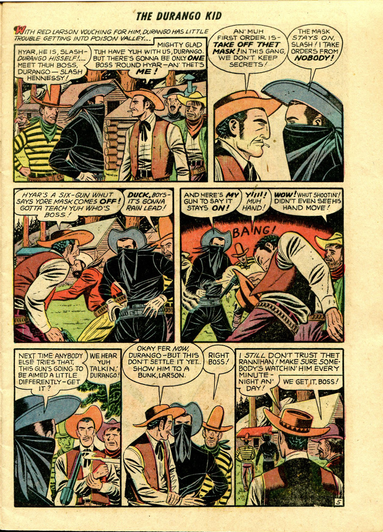 Read online Charles Starrett as The Durango Kid comic -  Issue #23 - 7