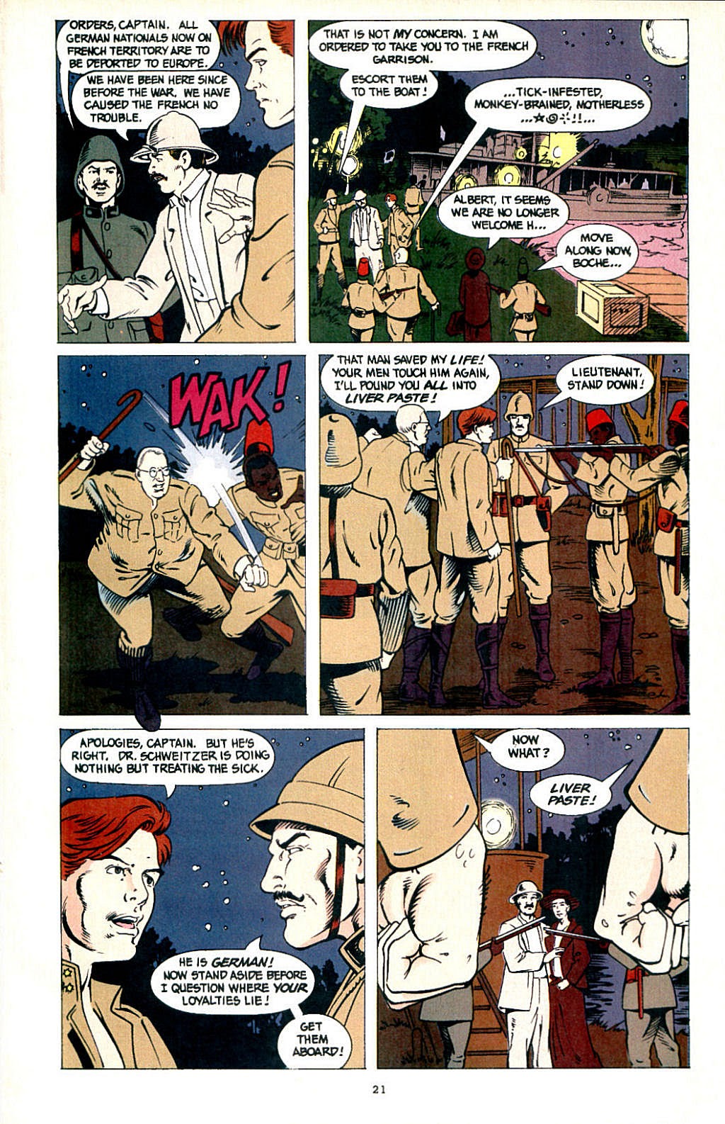 Read online Young Indiana Jones Chronicles comic -  Issue #8 - 23