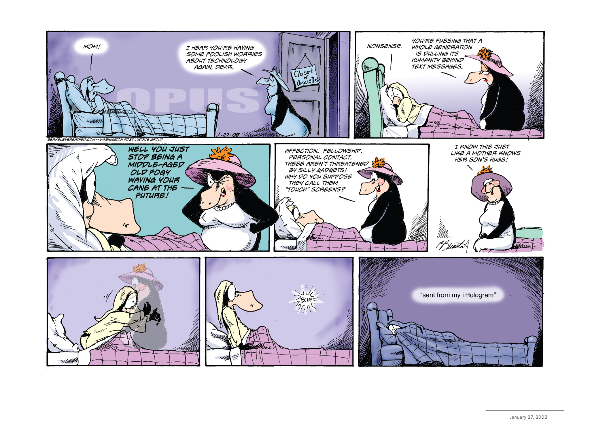 Read online Opus Complete Sunday Strips From 2003-2008 comic -  Issue # TPB (Part 3) - 27