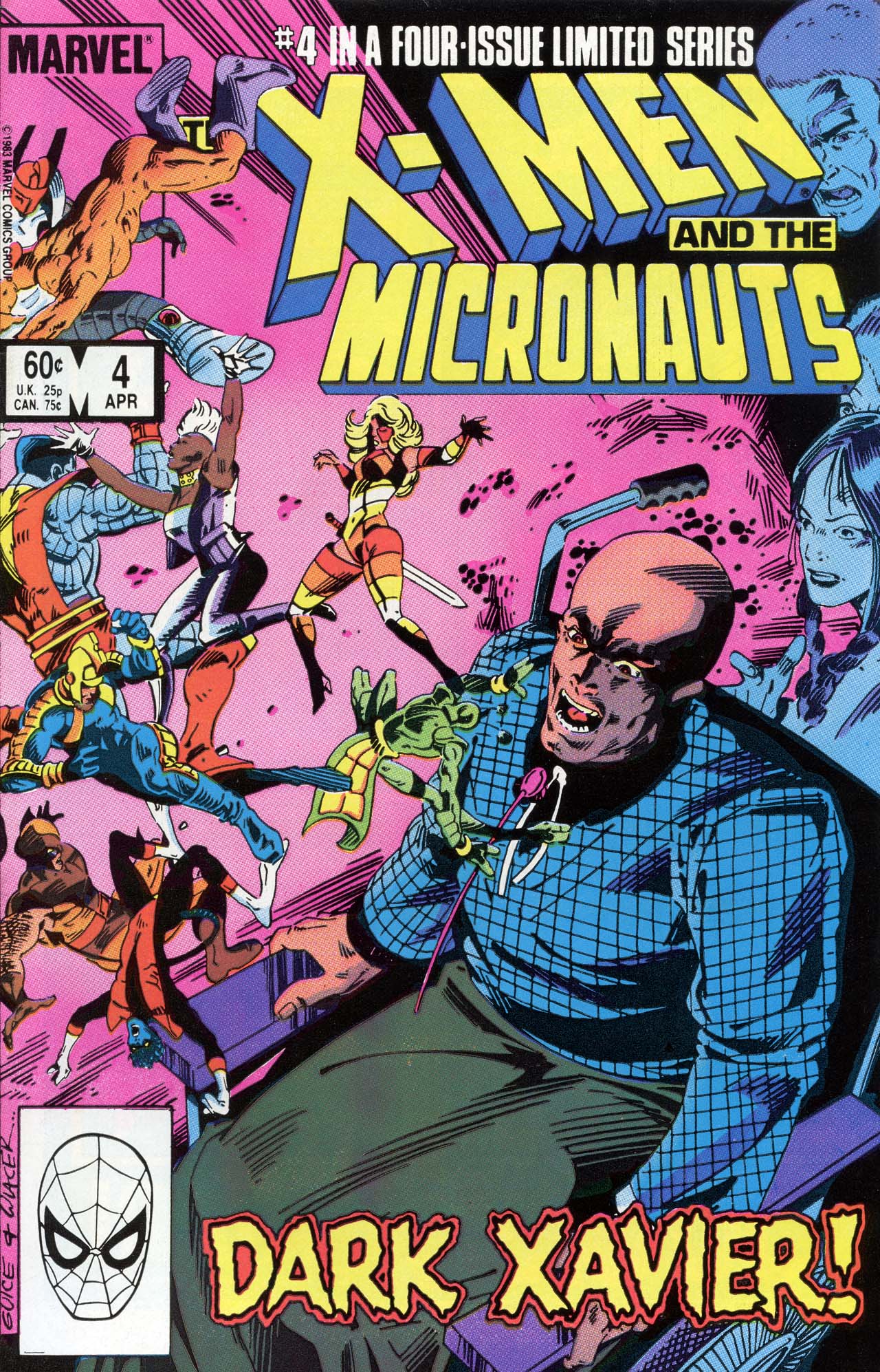 Read online The X-Men and the Micronauts comic -  Issue #4 - 1