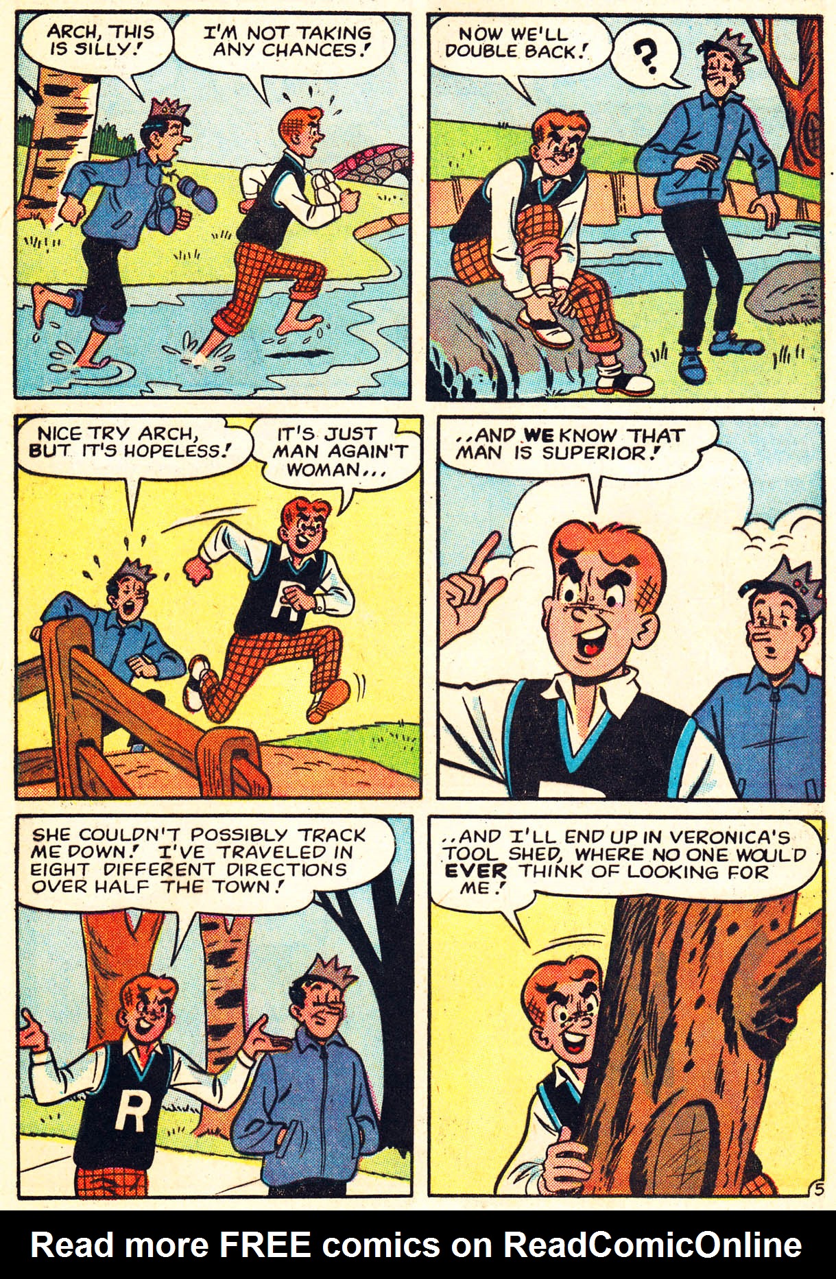 Read online Archie's Girls Betty and Veronica comic -  Issue #88 - 17