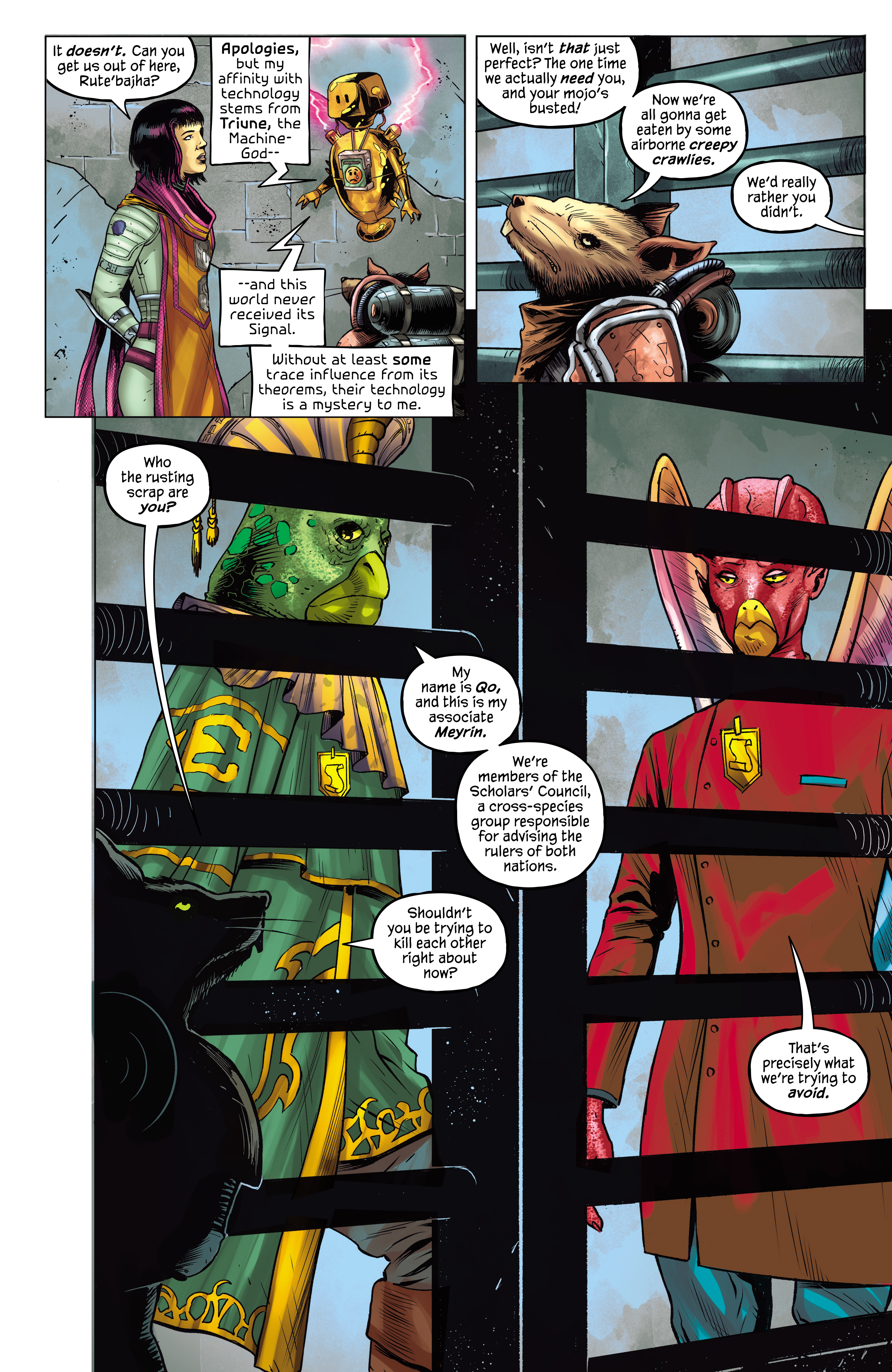 Read online Starfinder: Angels of the Drift comic -  Issue #3 - 7