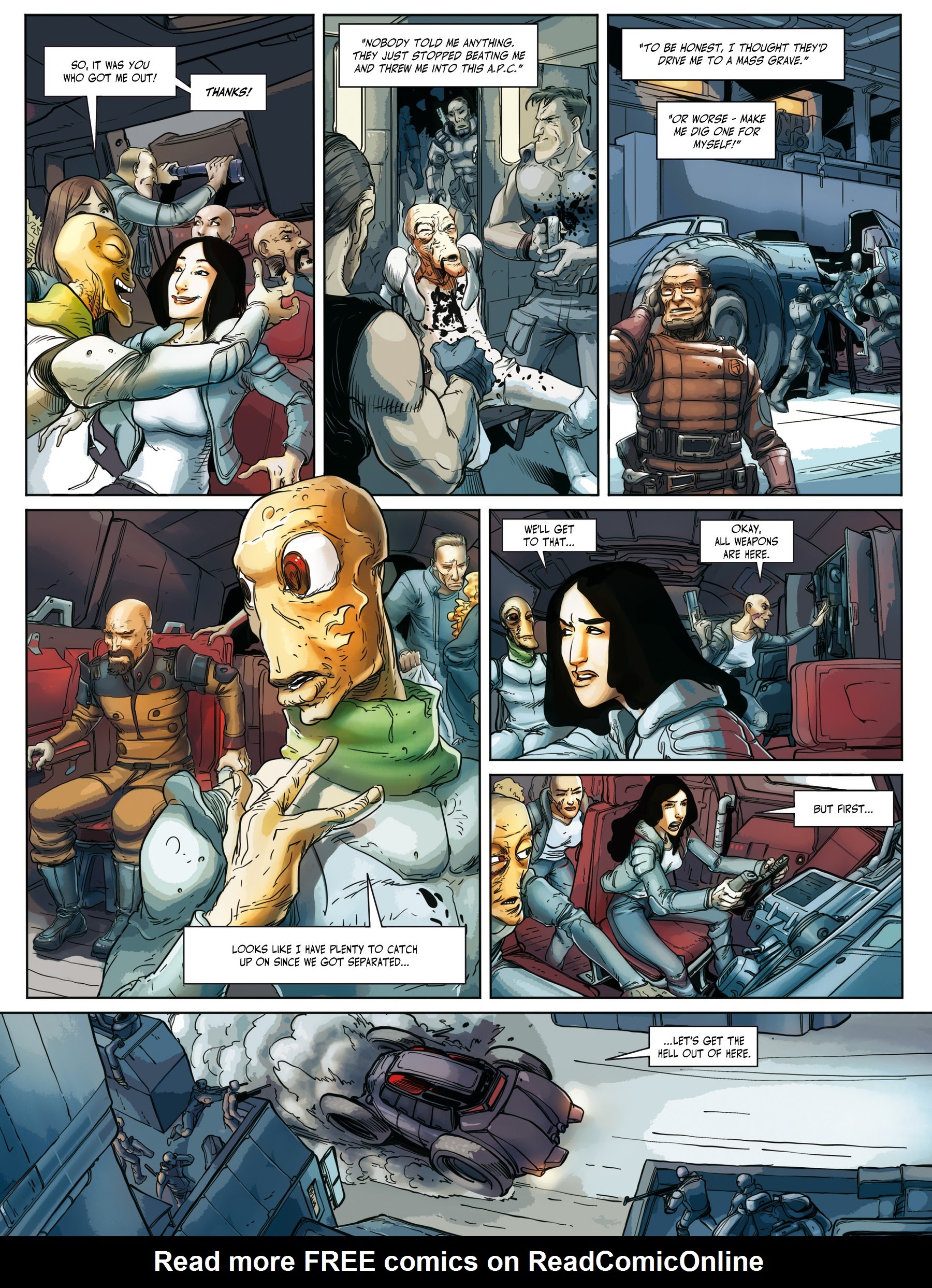 Read online Off-World Blues comic -  Issue #3 - 26