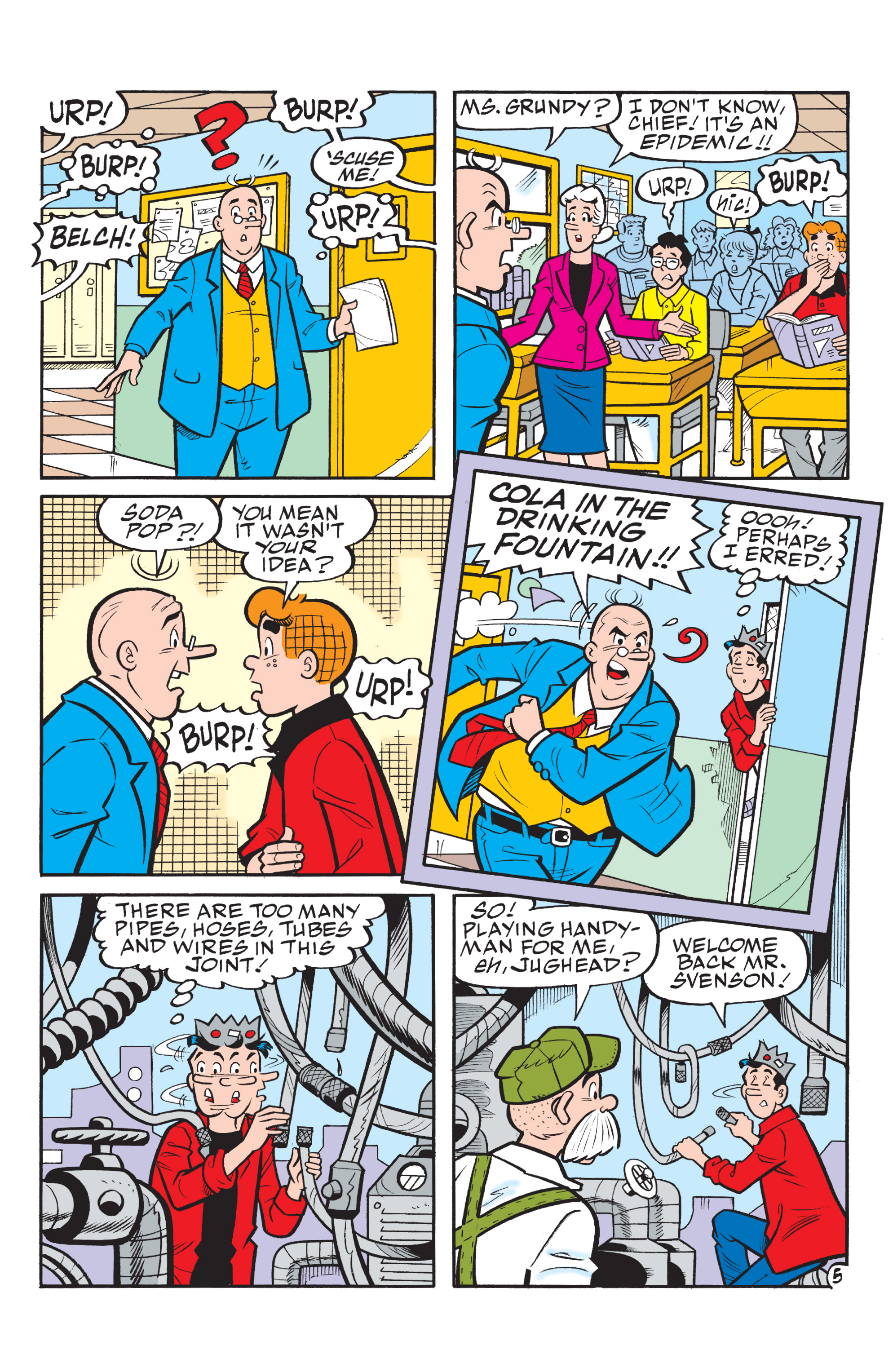 Read online Archie's Pal Jughead Comics comic -  Issue #176 - 6