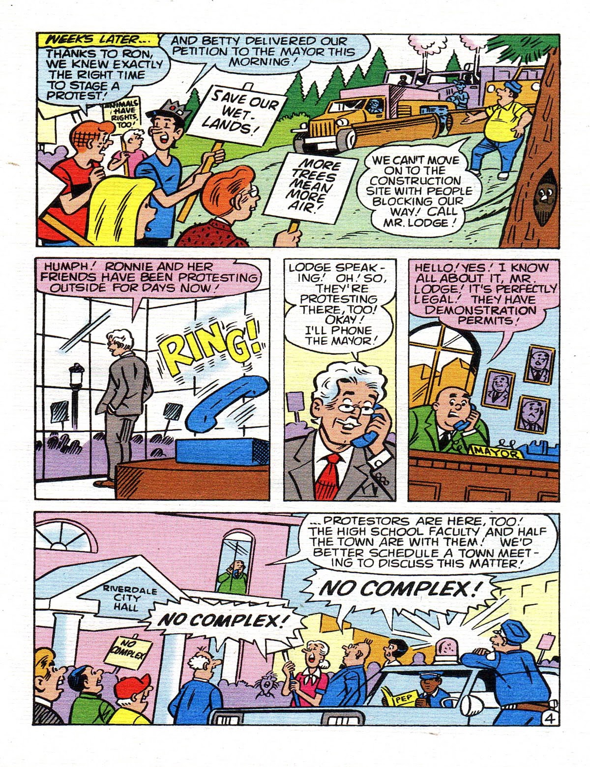 Read online Archie's Double Digest Magazine comic -  Issue #153 - 123