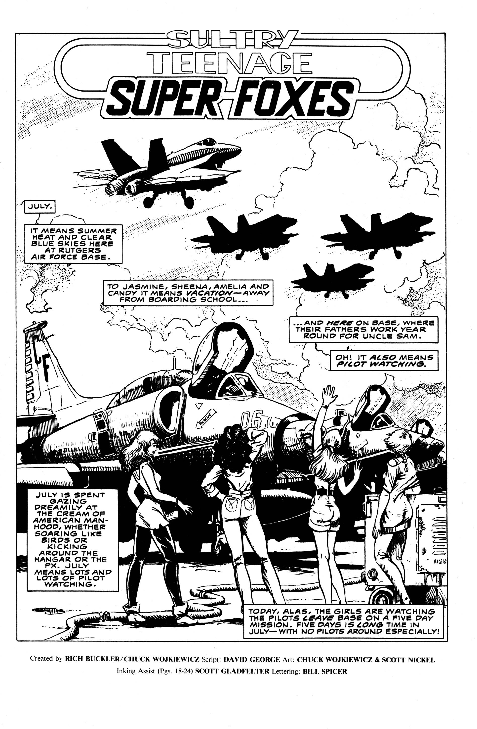 Read online Sultry Teenage Super Foxes comic -  Issue #1 - 3