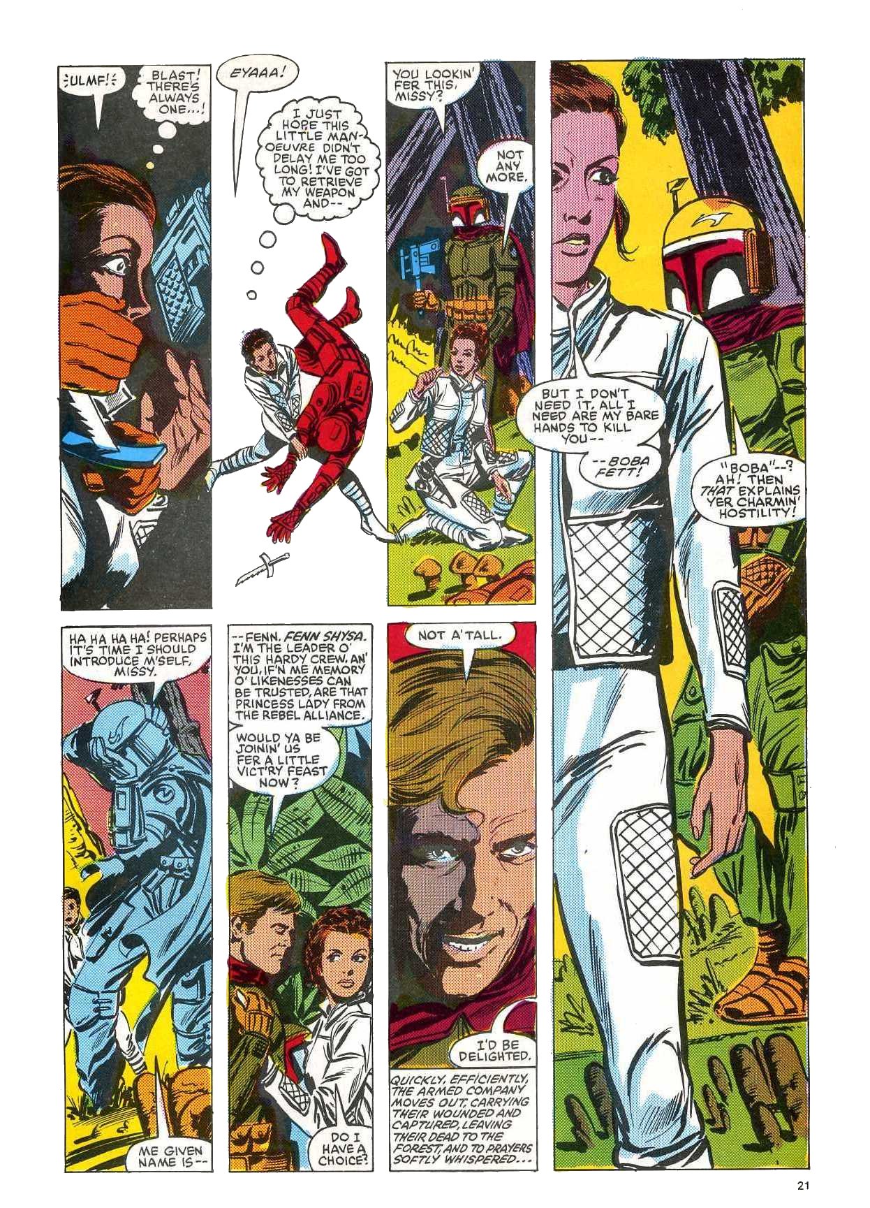 Read online Return of the Jedi comic -  Issue #140 - 21