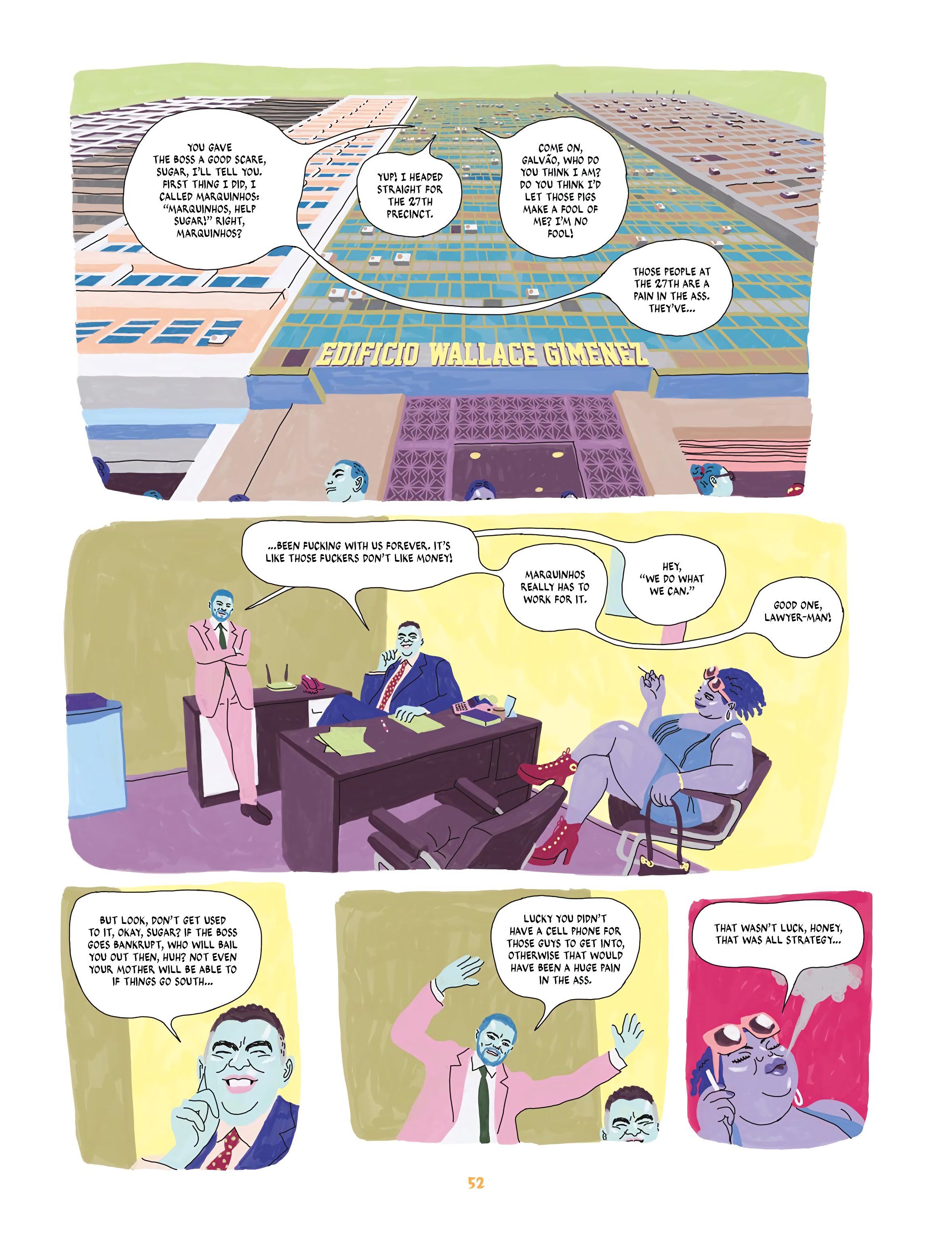 Read online Listen, Beautiful Márcia comic -  Issue # TPB - 53