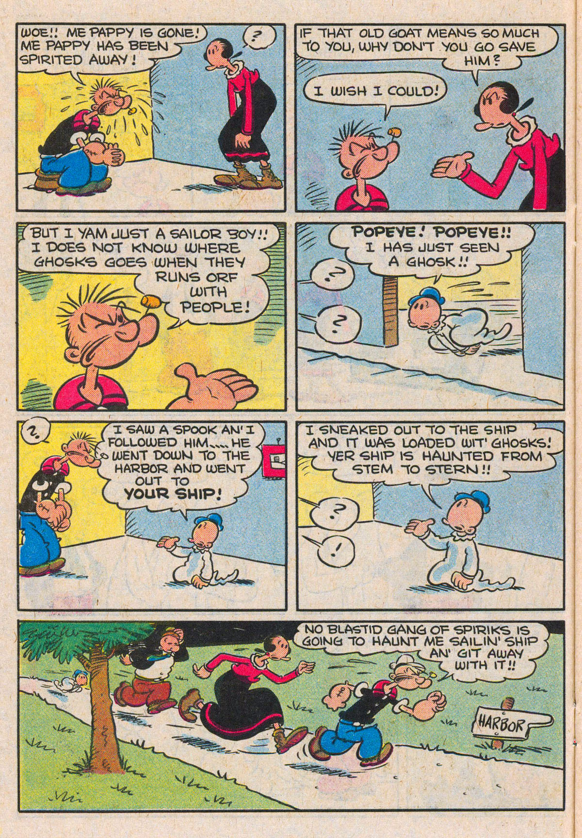 Read online Popeye (1948) comic -  Issue #169 - 10