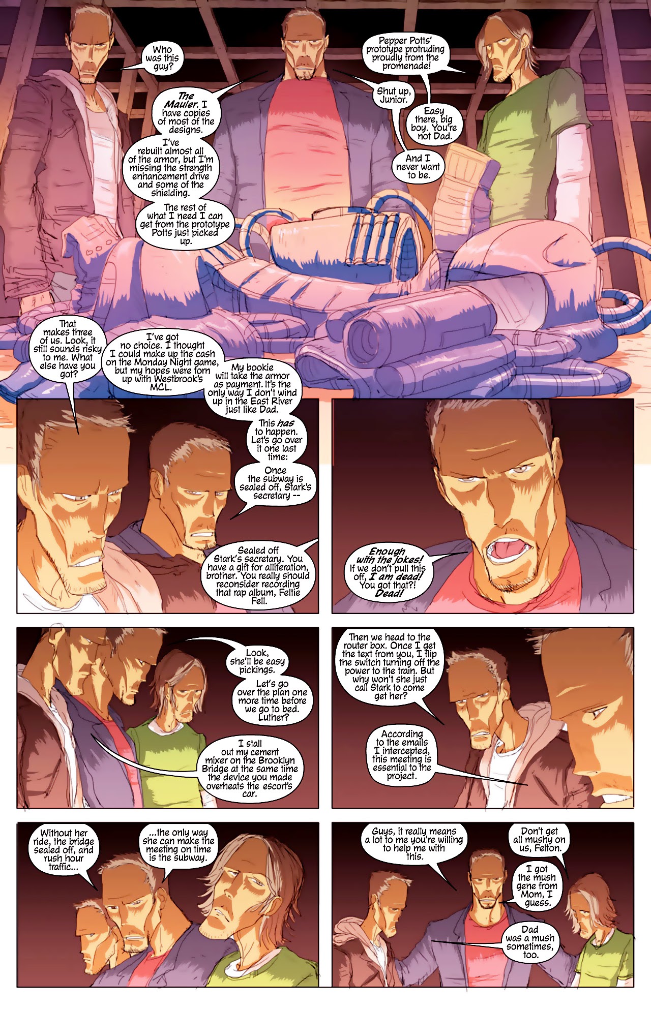 Read online Iron Man: Killer Commute comic -  Issue # Full - 8