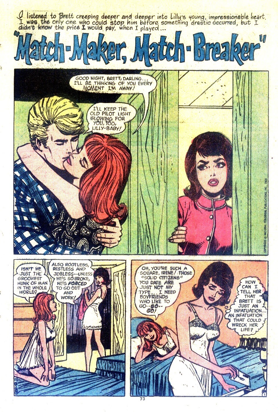 Read online Young Love (1963) comic -  Issue #109 - 73