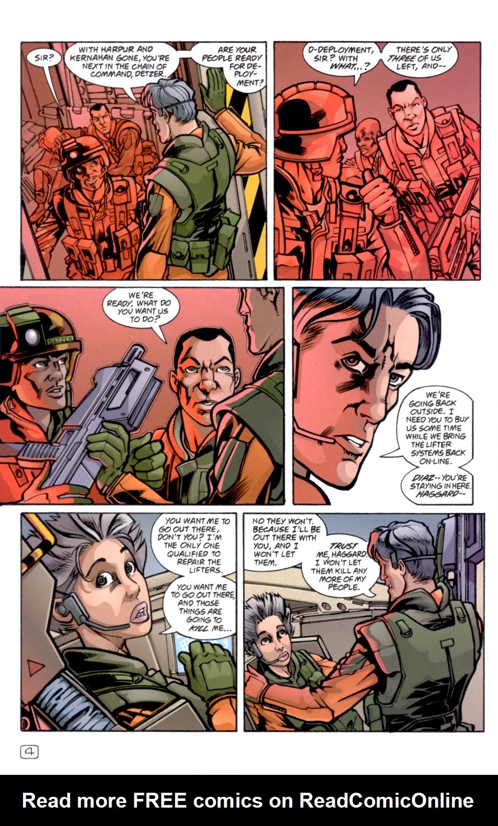 Read online Starship Troopers: Insect Touch comic -  Issue #3 - 6