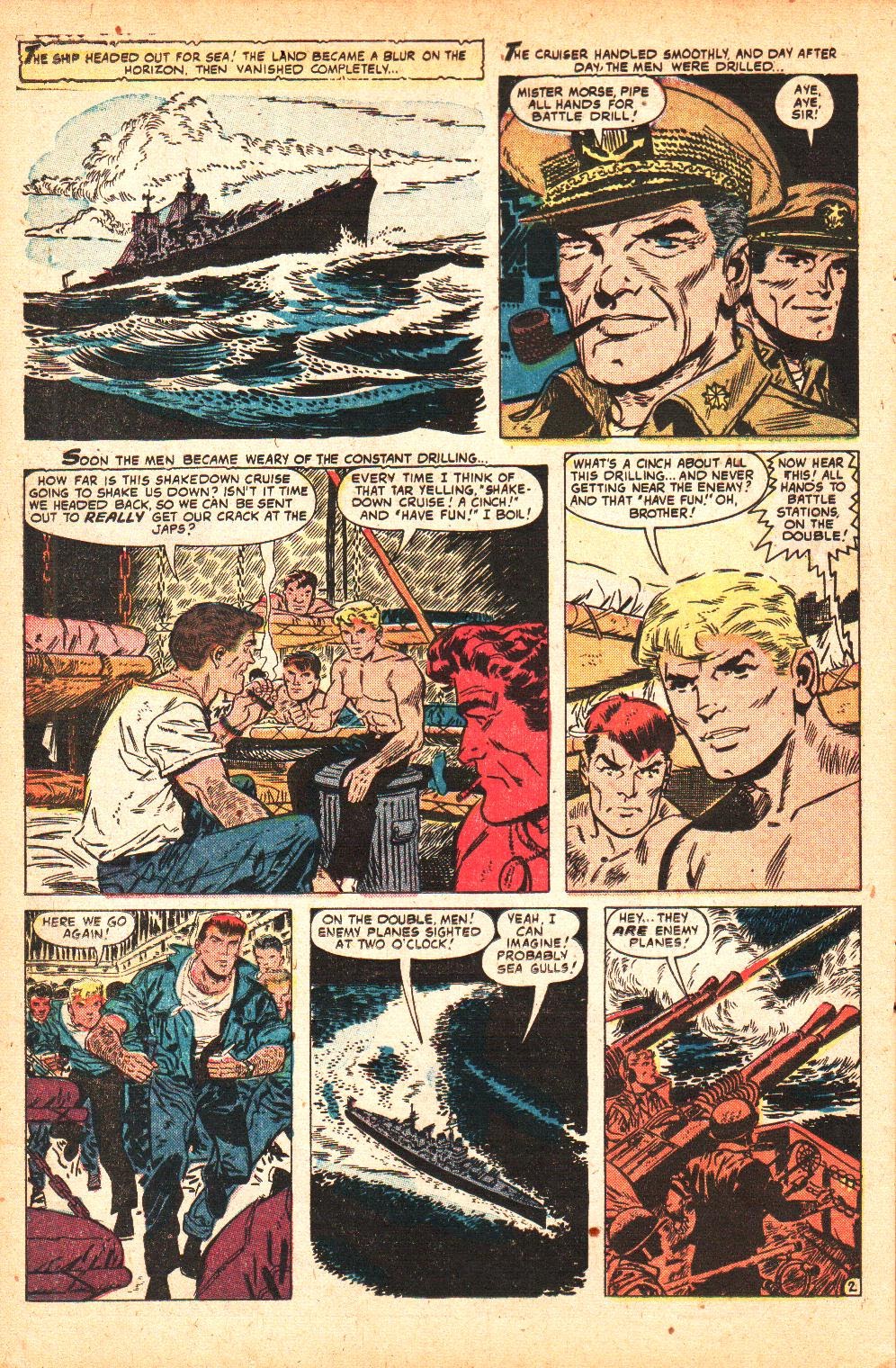 Read online Navy Action (1957) comic -  Issue #15 - 22