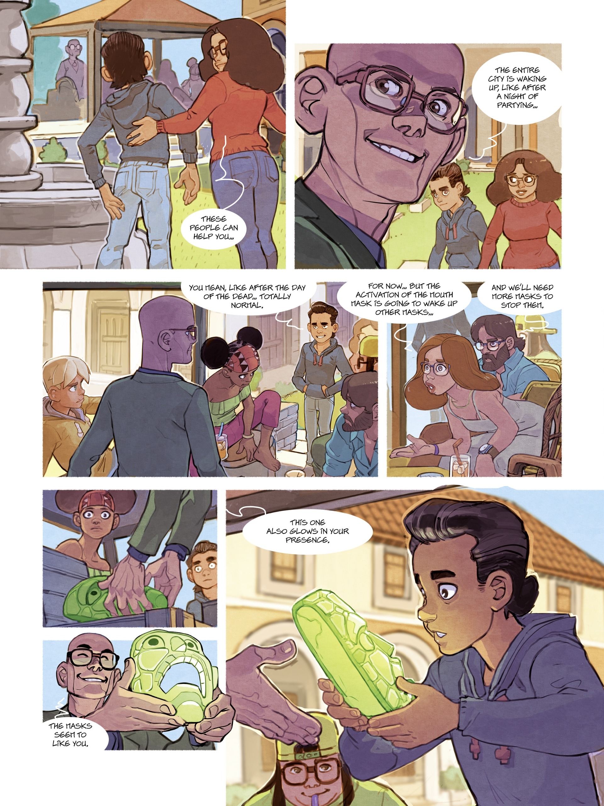 Read online Masks comic -  Issue #1 - 83