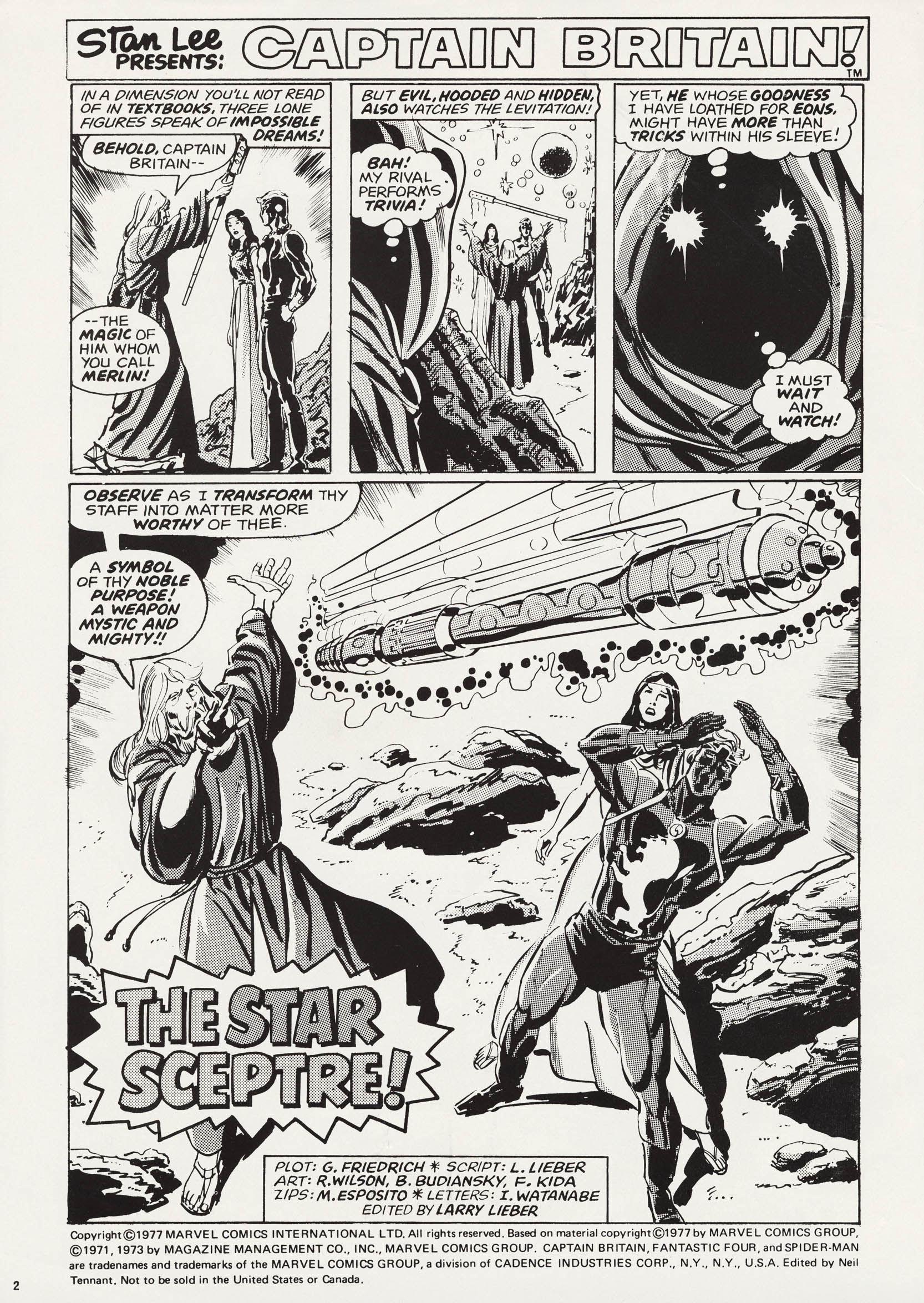 Read online Captain Britain (1976) comic -  Issue #36 - 2