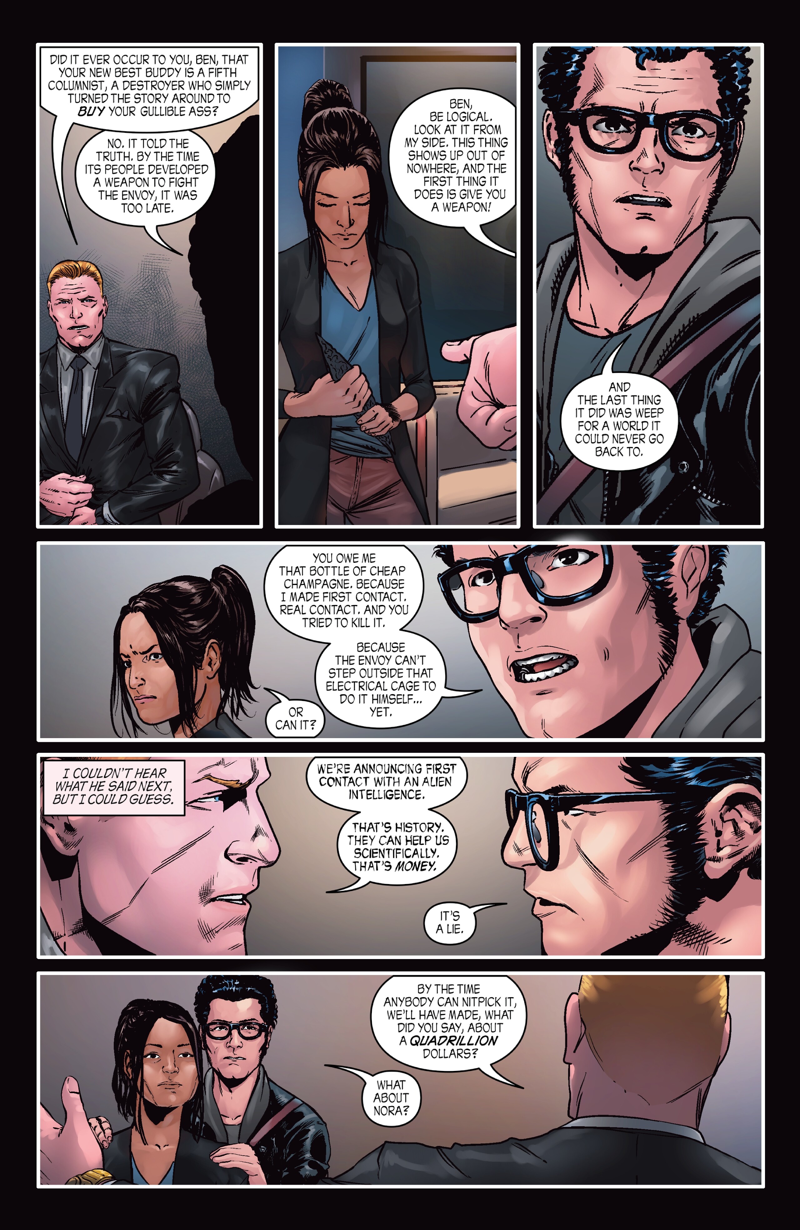 Read online John Carpenter's Tales of Science Fiction: The Envoy comic -  Issue #3 - 17