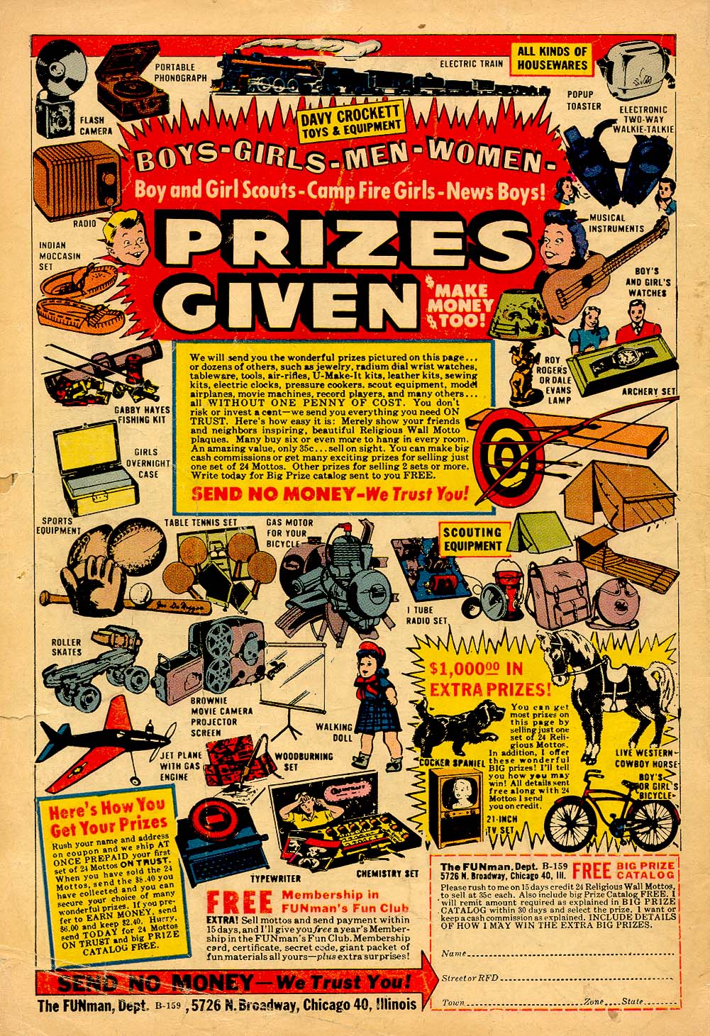 Read online Adventures Into The Unknown comic -  Issue #84 - 36