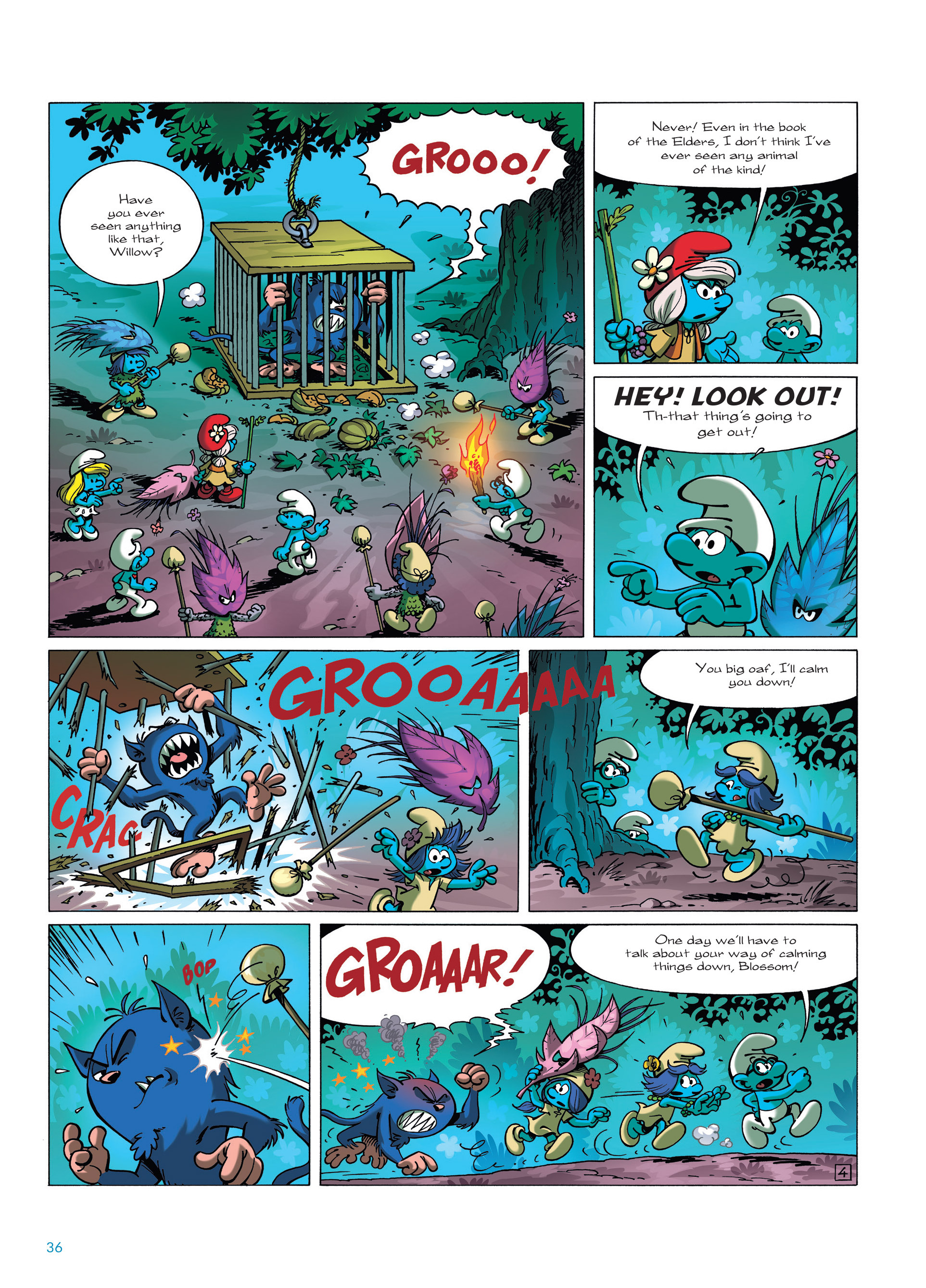 Read online Smurfs: The Village Behind The Wall comic -  Issue #1 - 36
