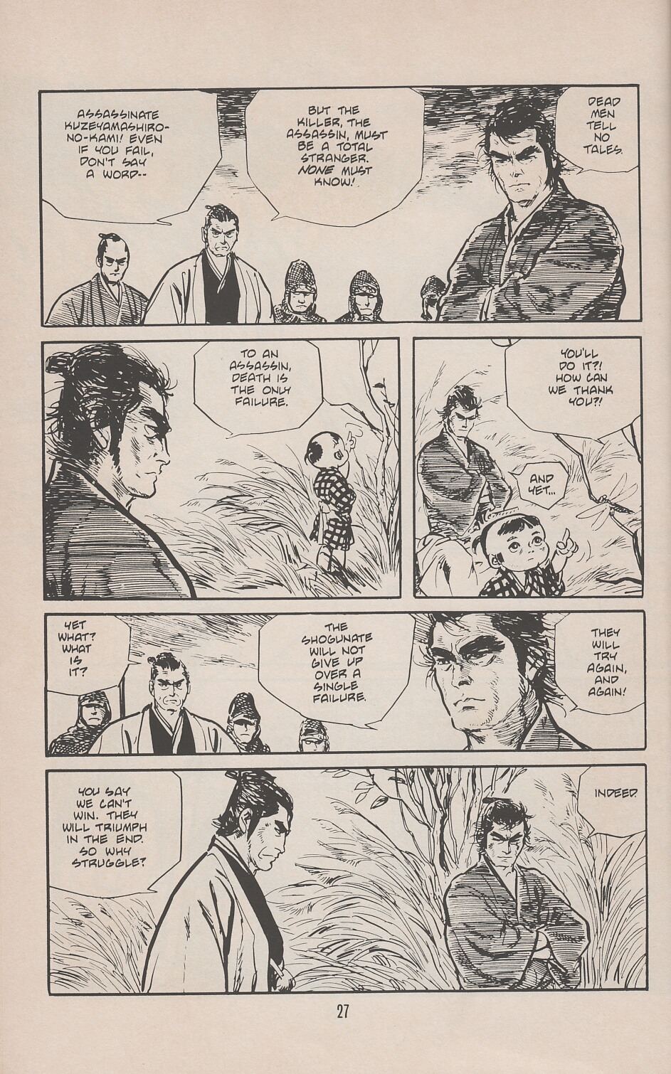 Read online Lone Wolf and Cub comic -  Issue #20 - 34