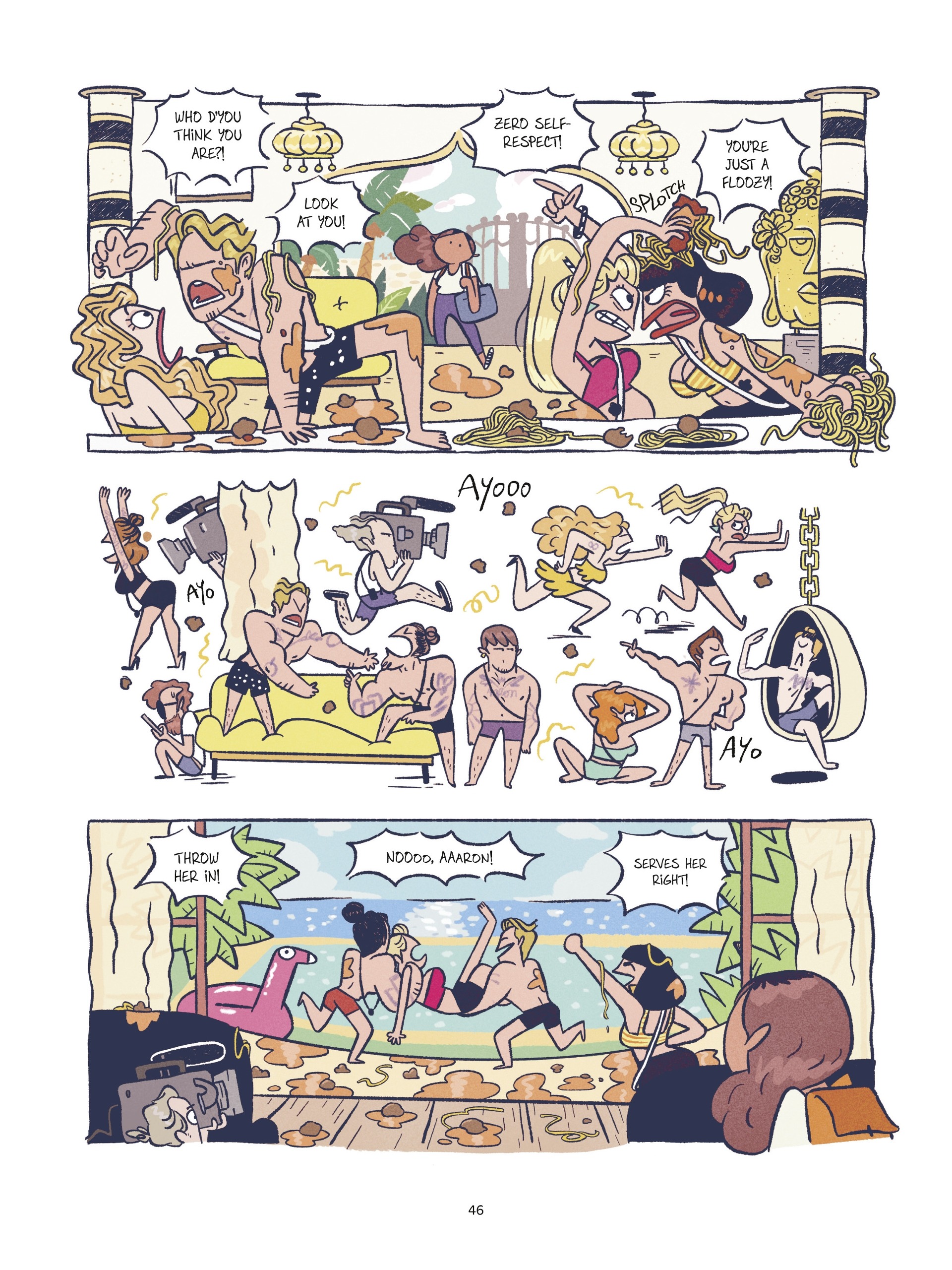 Read online Praising the Surface Behind the Scenes of Reality TV comic -  Issue # TPB - 41