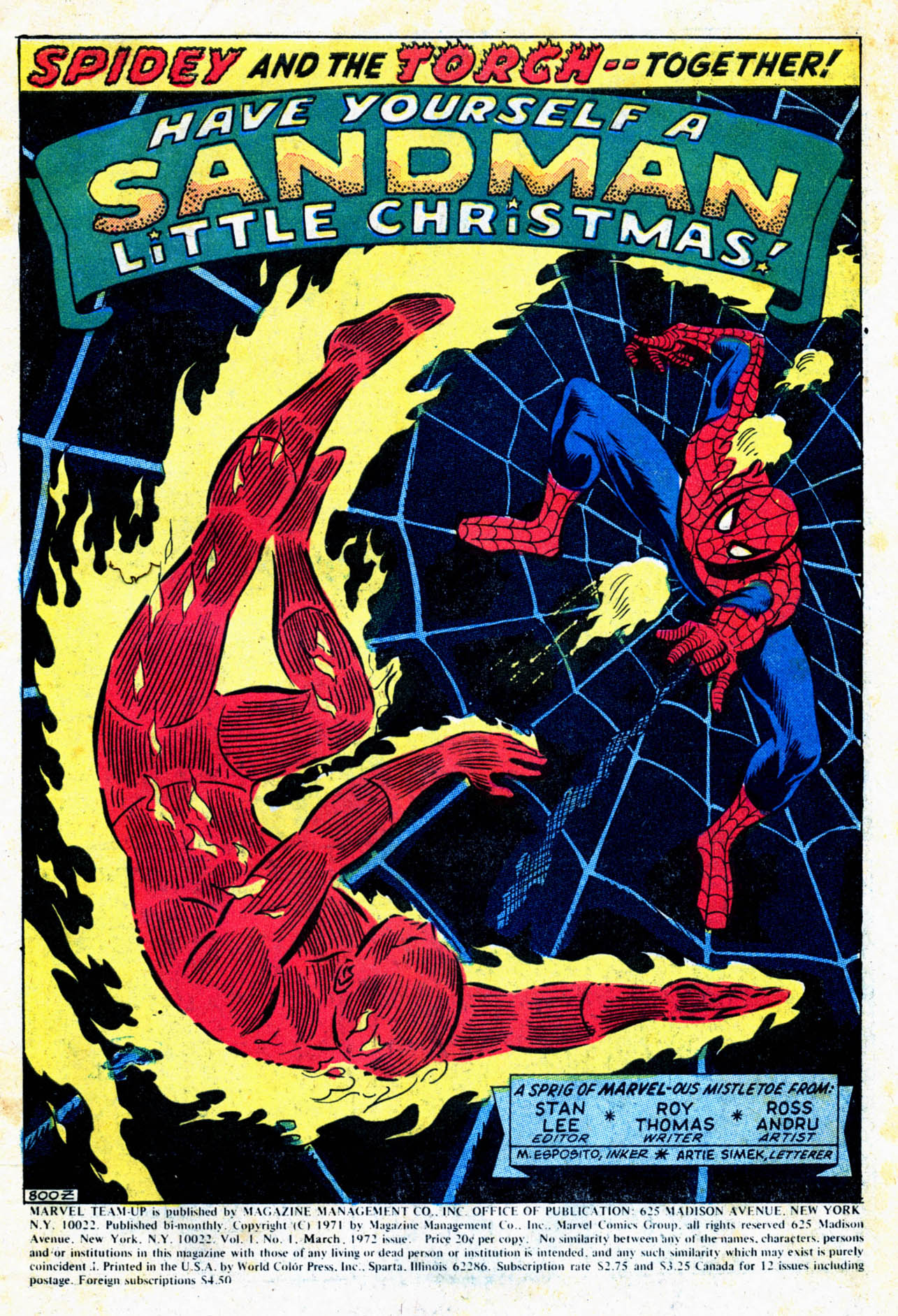 Read online Marvel Treasury Special, Giant Superhero Holiday Grab-Bag comic -  Issue # TPB - 4