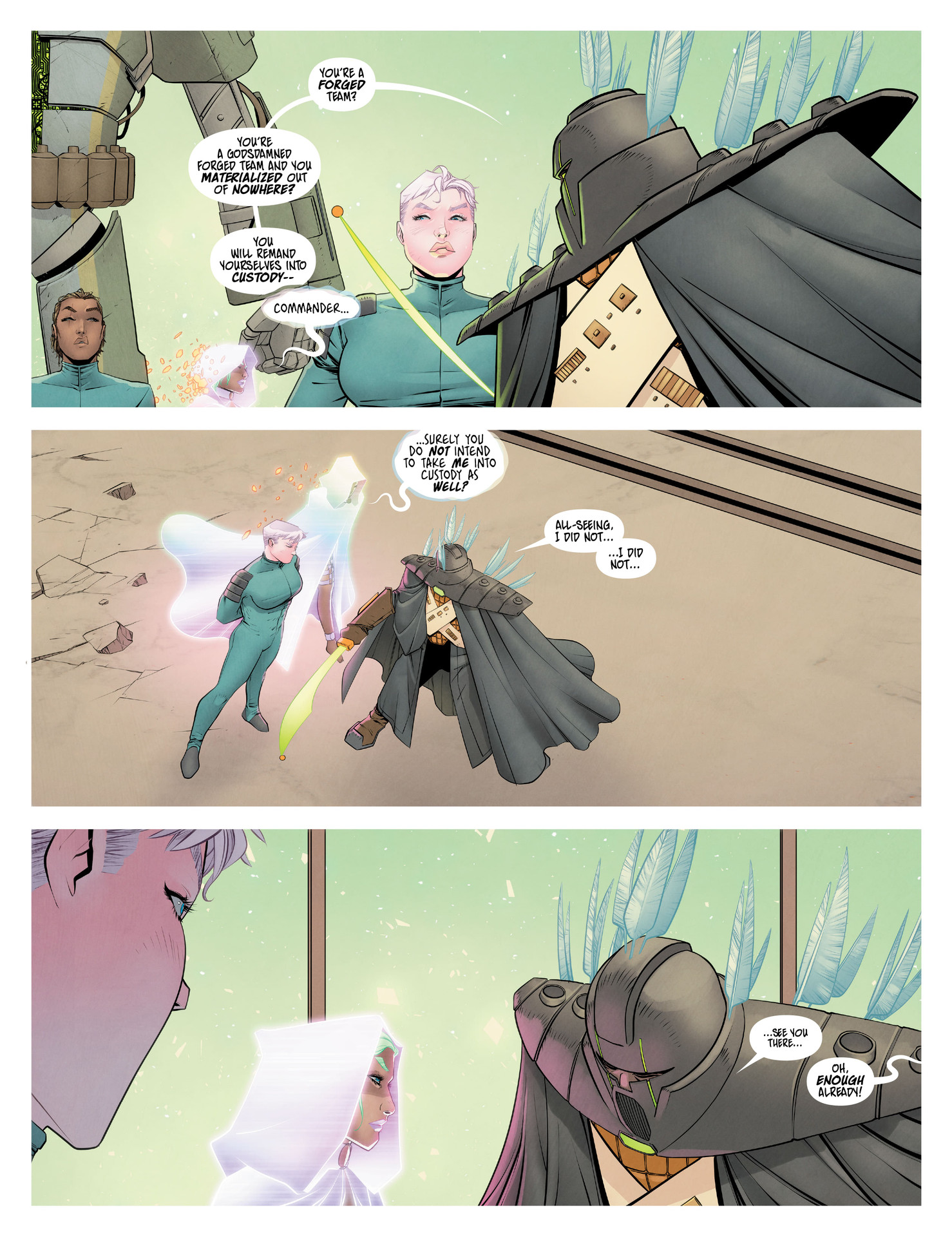 Read online The Forged comic -  Issue #4 - 6