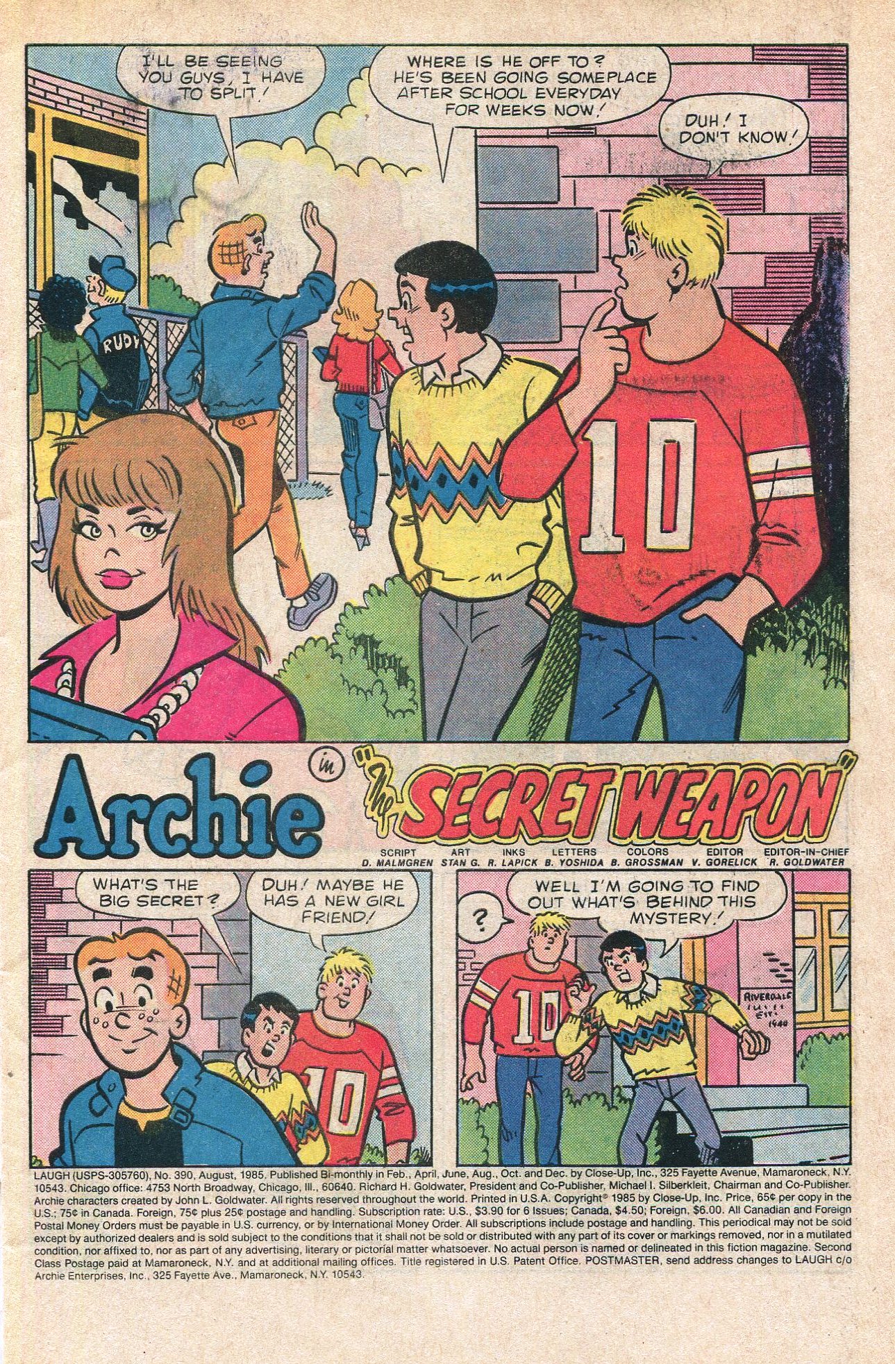 Read online Laugh (Comics) comic -  Issue #390 - 3