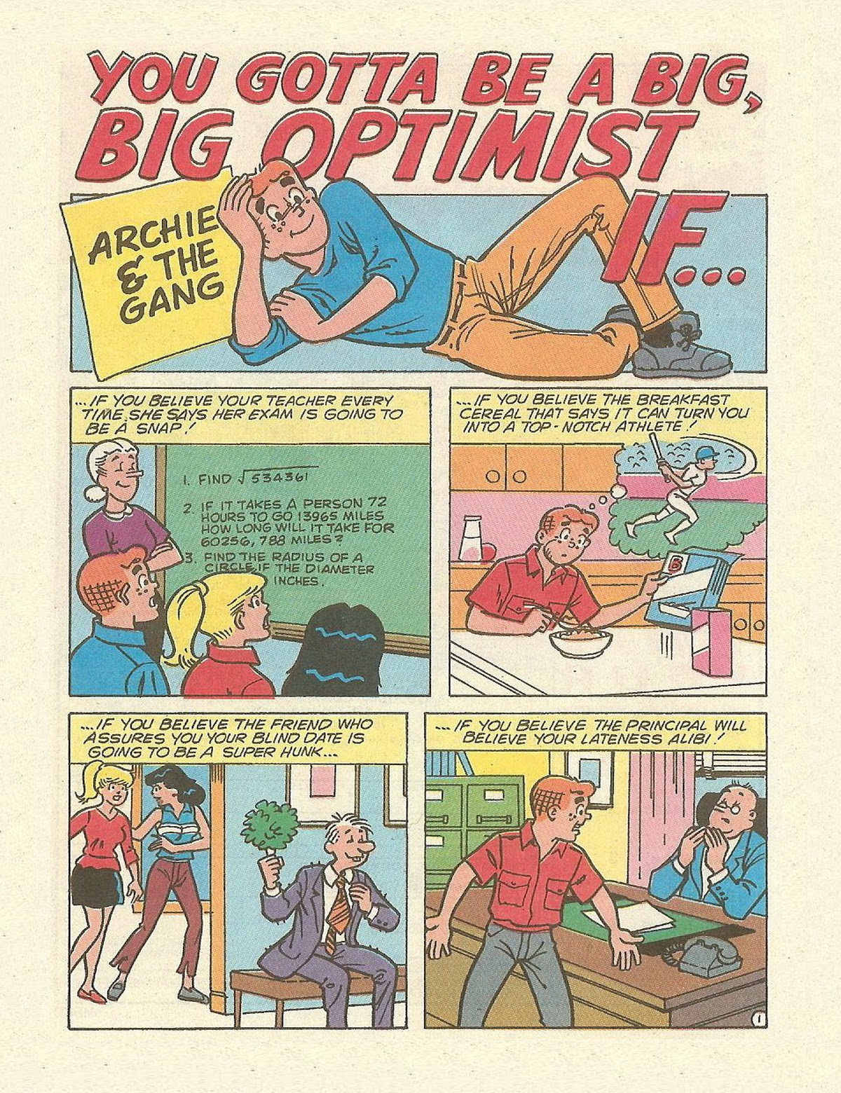 Read online Archie's Double Digest Magazine comic -  Issue #72 - 93