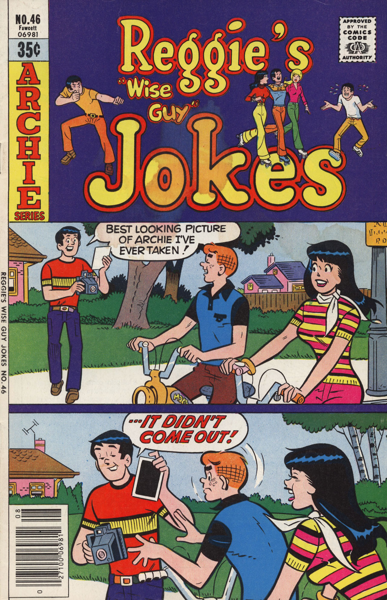Read online Reggie's Wise Guy Jokes comic -  Issue #46 - 1