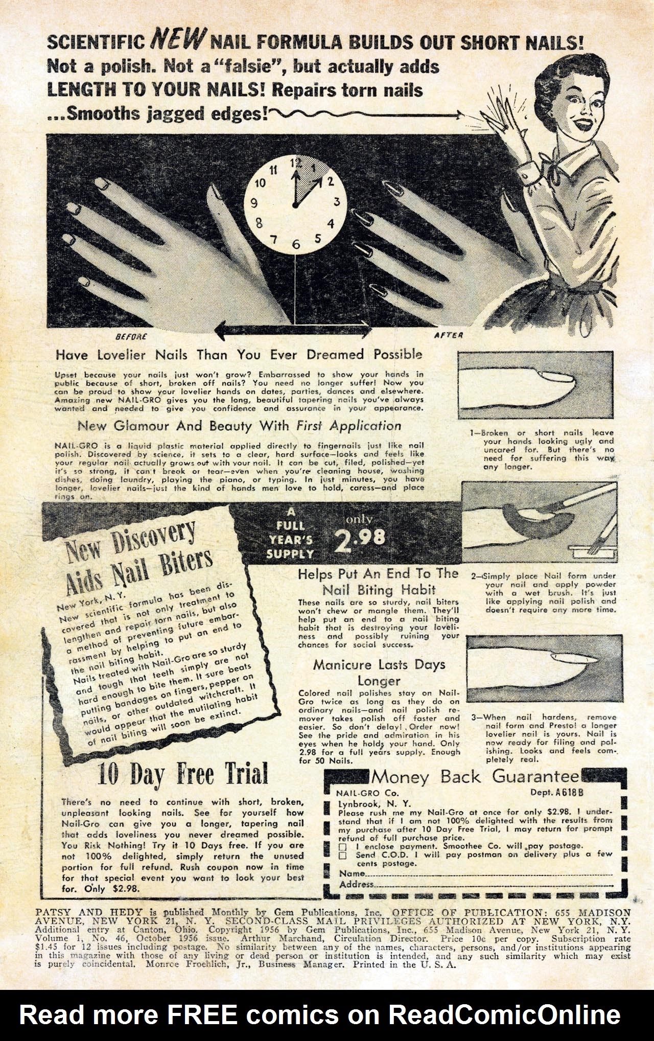 Read online Patsy and Hedy comic -  Issue #46 - 2