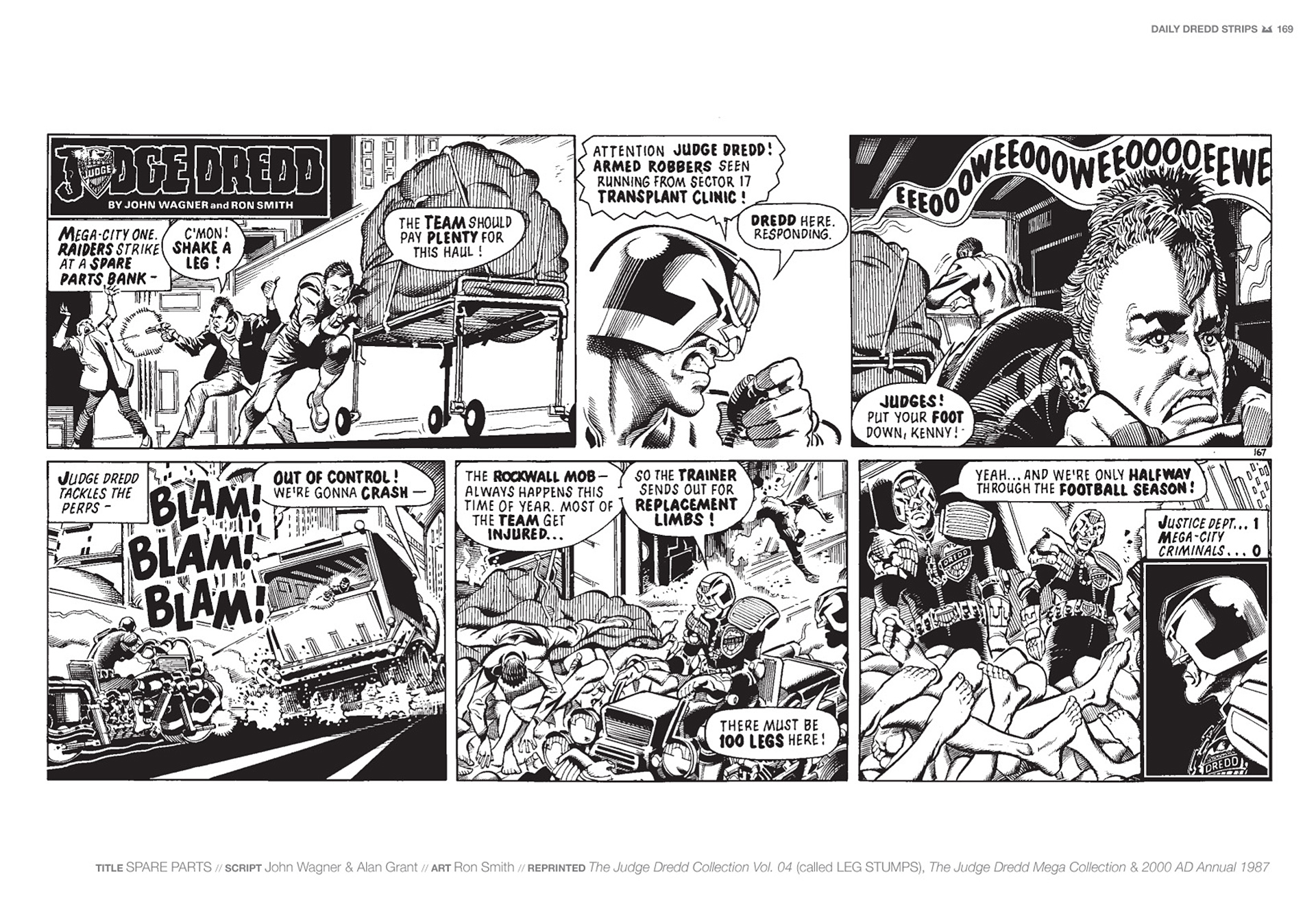 Read online Judge Dredd: The Daily Dredds comic -  Issue # TPB 1 - 172