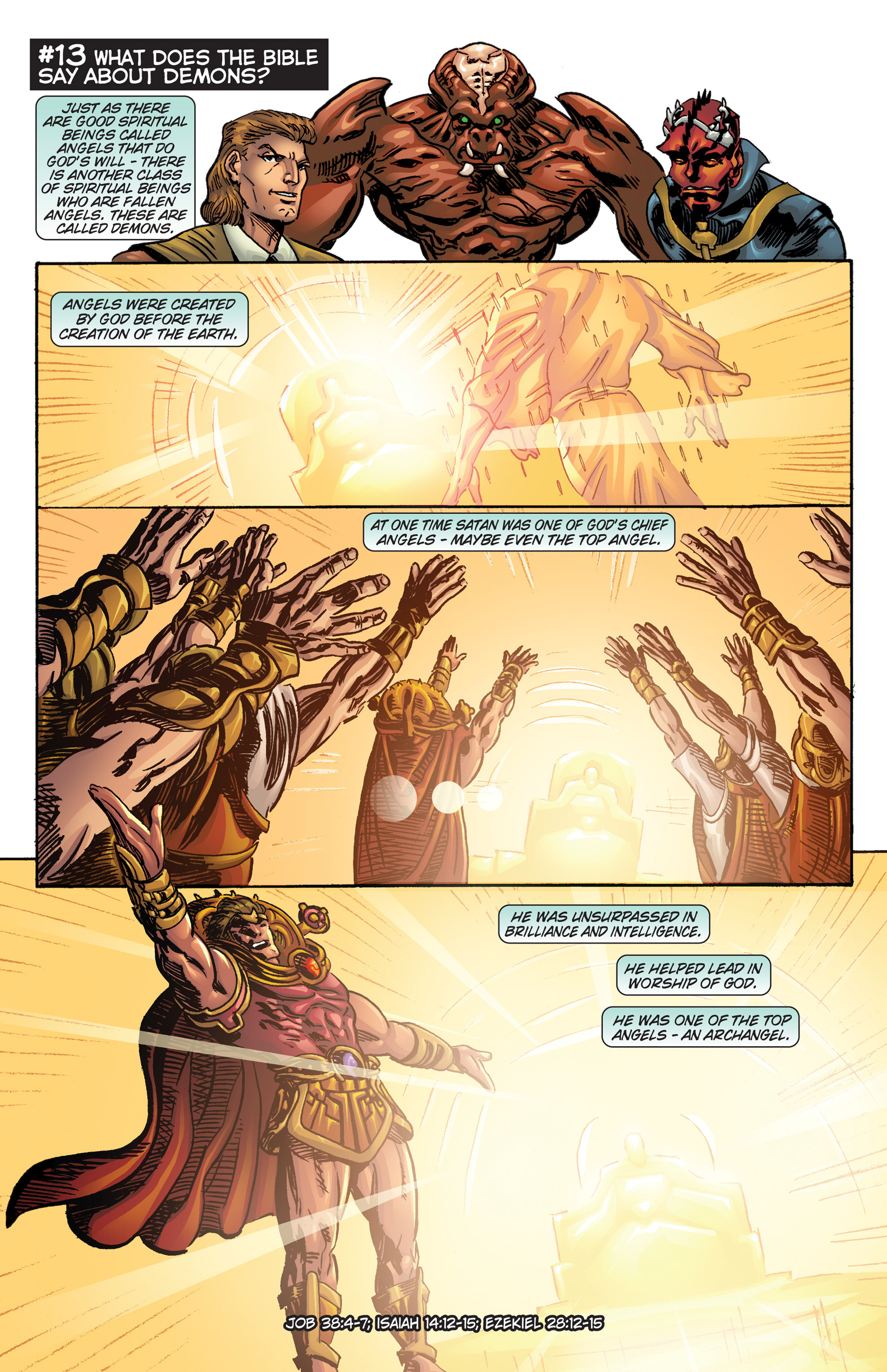 Read online 101 Questions About the Bible and Christianity comic -  Issue #2 - 11