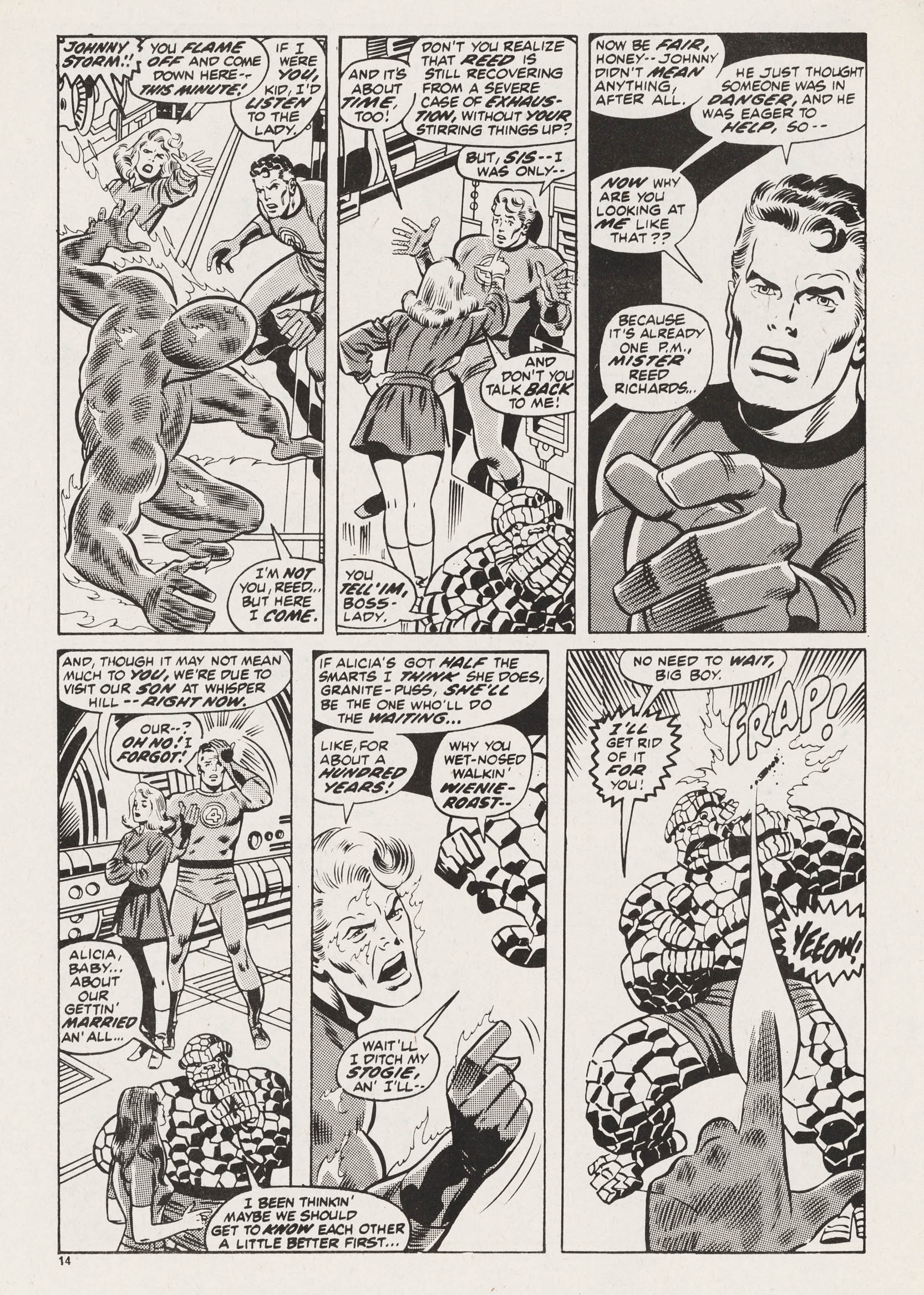 Read online Captain Britain (1976) comic -  Issue #35 - 14
