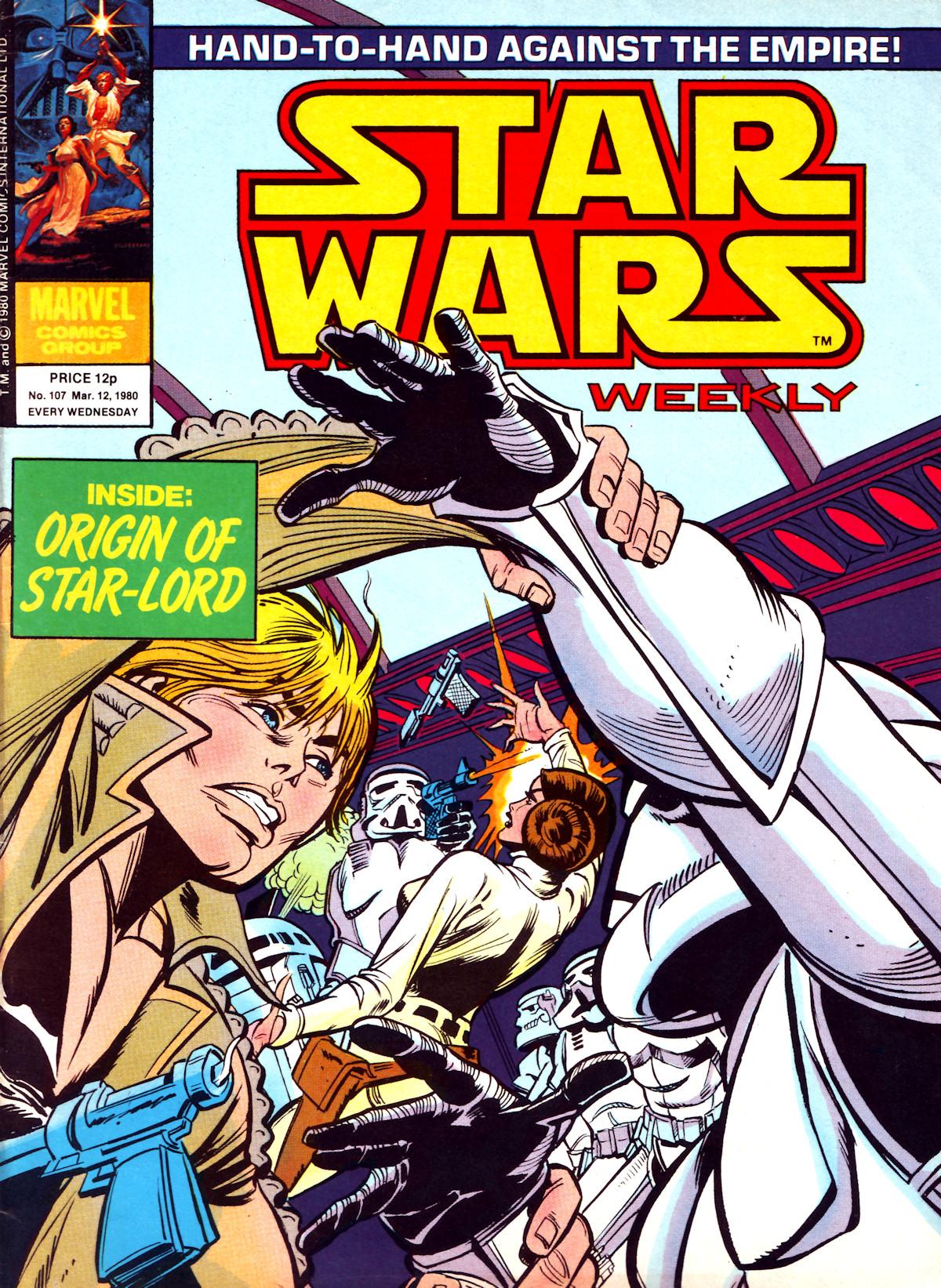 Read online Star Wars Weekly comic -  Issue #107 - 1
